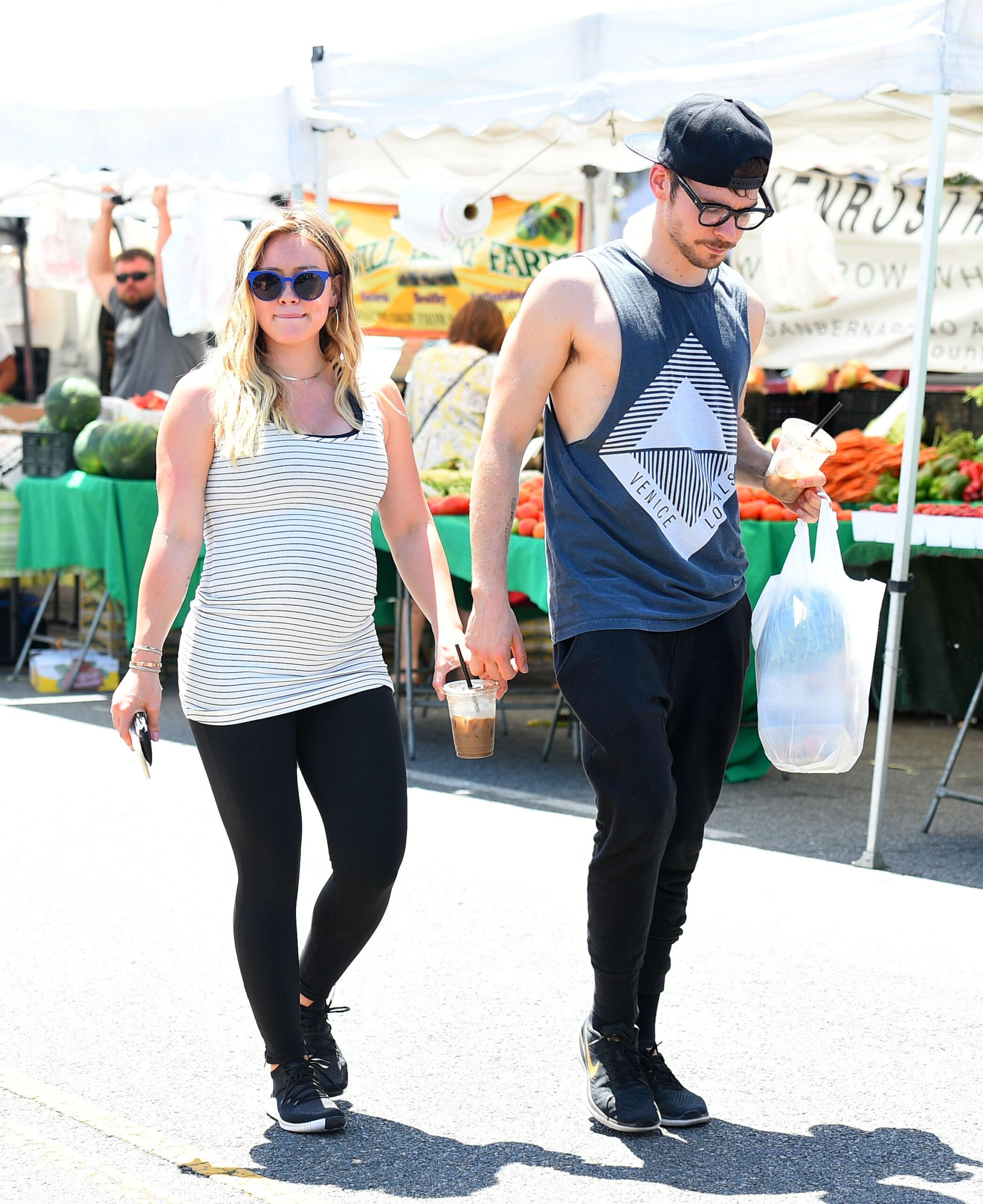 Hilary Duff and Matthew Koma out and about