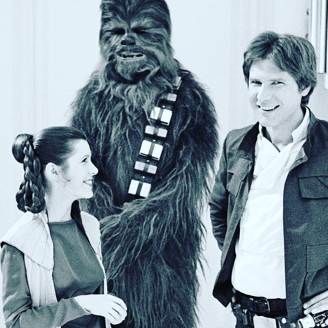 Han Solo and Princess Leia 