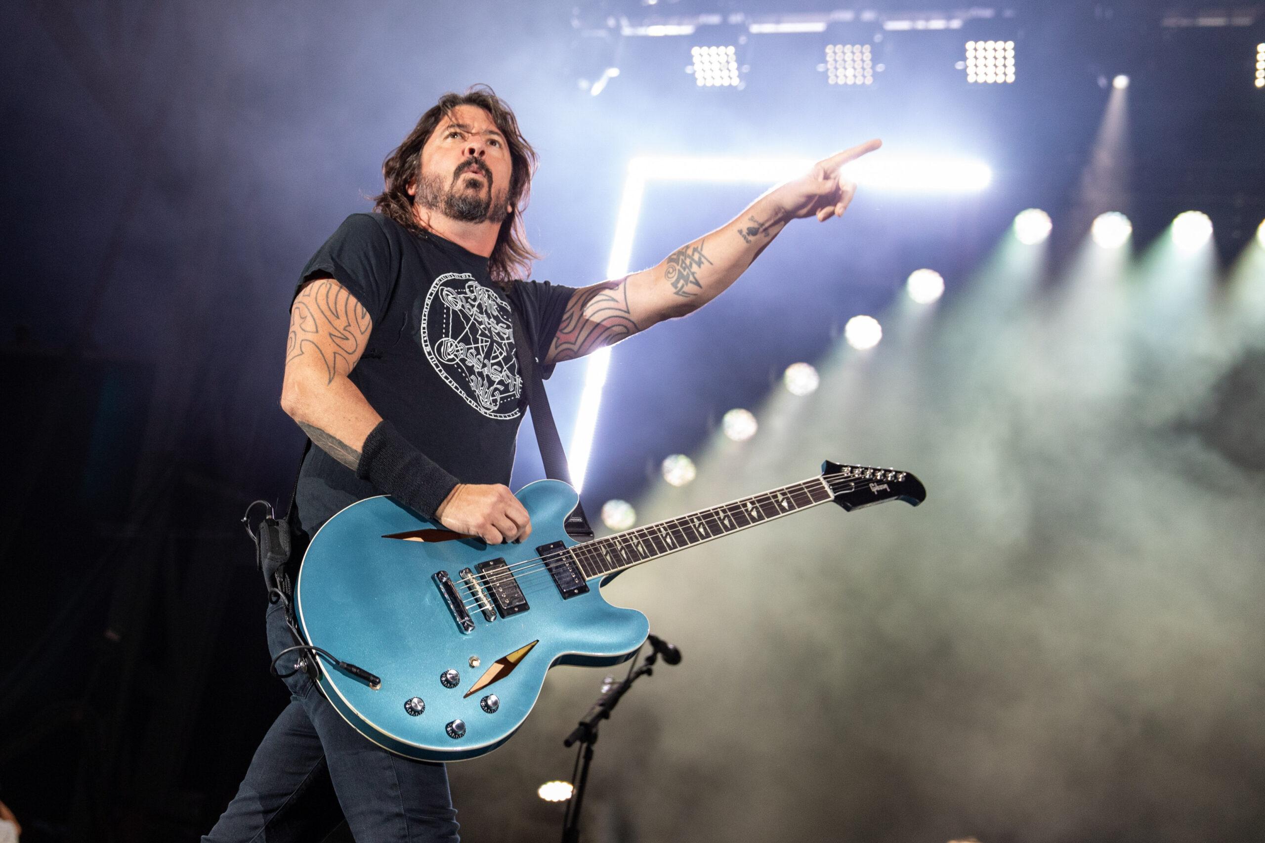 Dave Grohl na festiwalu muzycznym Sonic Temple 2019