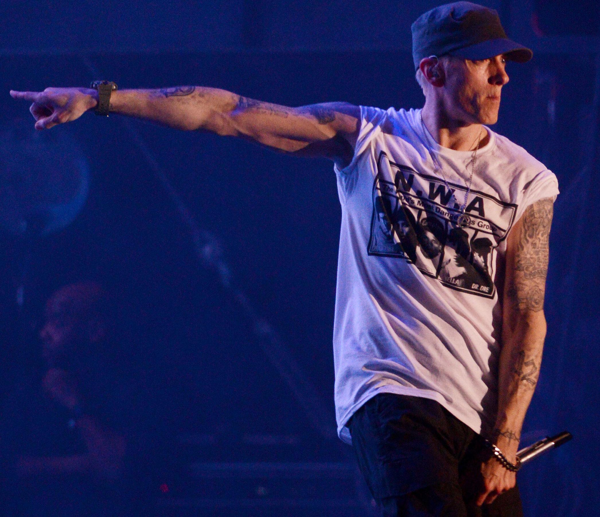 Austin City Limits Music Festival 2014. 11 Oct 2014 Pictured: Eminem.