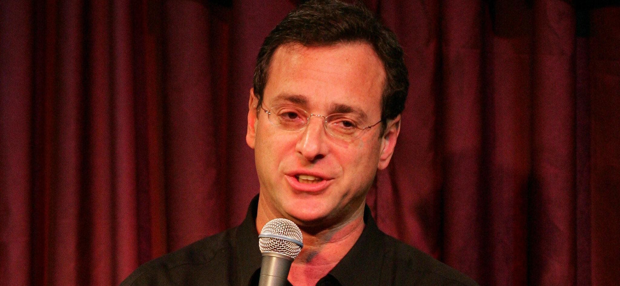 Comedian Bob Saget performs at the Improv Comedy Club at the Seminole Hard Rock Hotel and Casino
