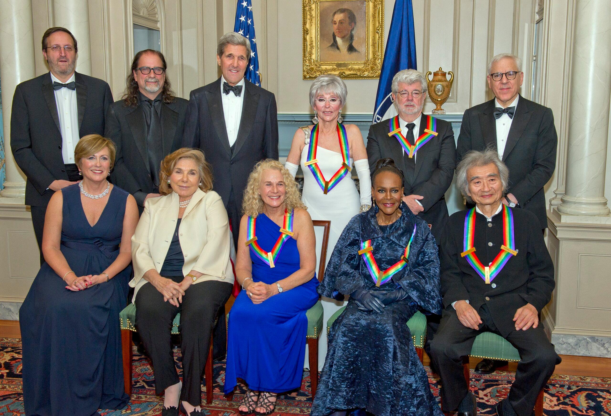 Obamas Attend Kennedy Center Honors