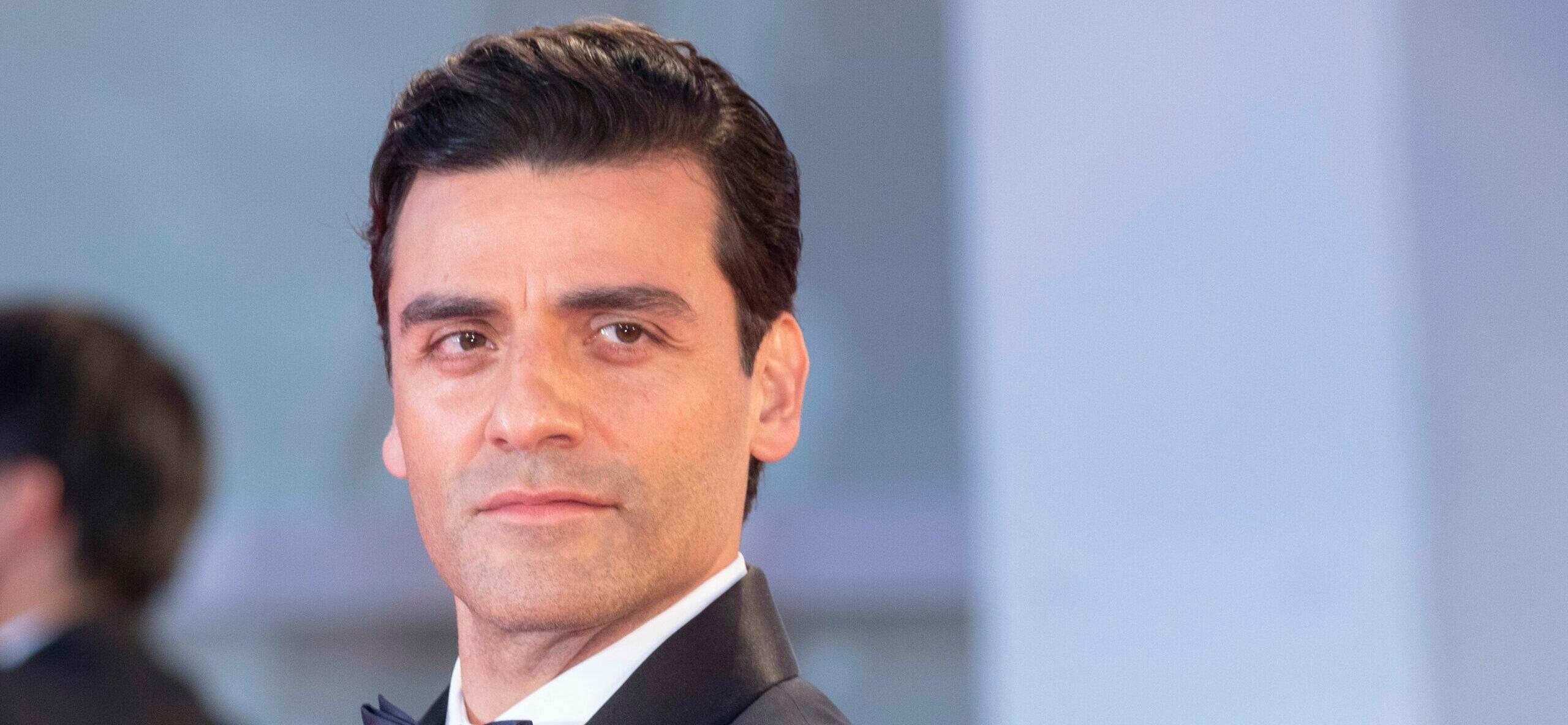 Oscar Isaac at the premiere of 'Scenes From A Marriage (Episodes 1-5)' during the 78th Venice Film Festival at Palazzo del Casino on the Lido in Venice, Italy