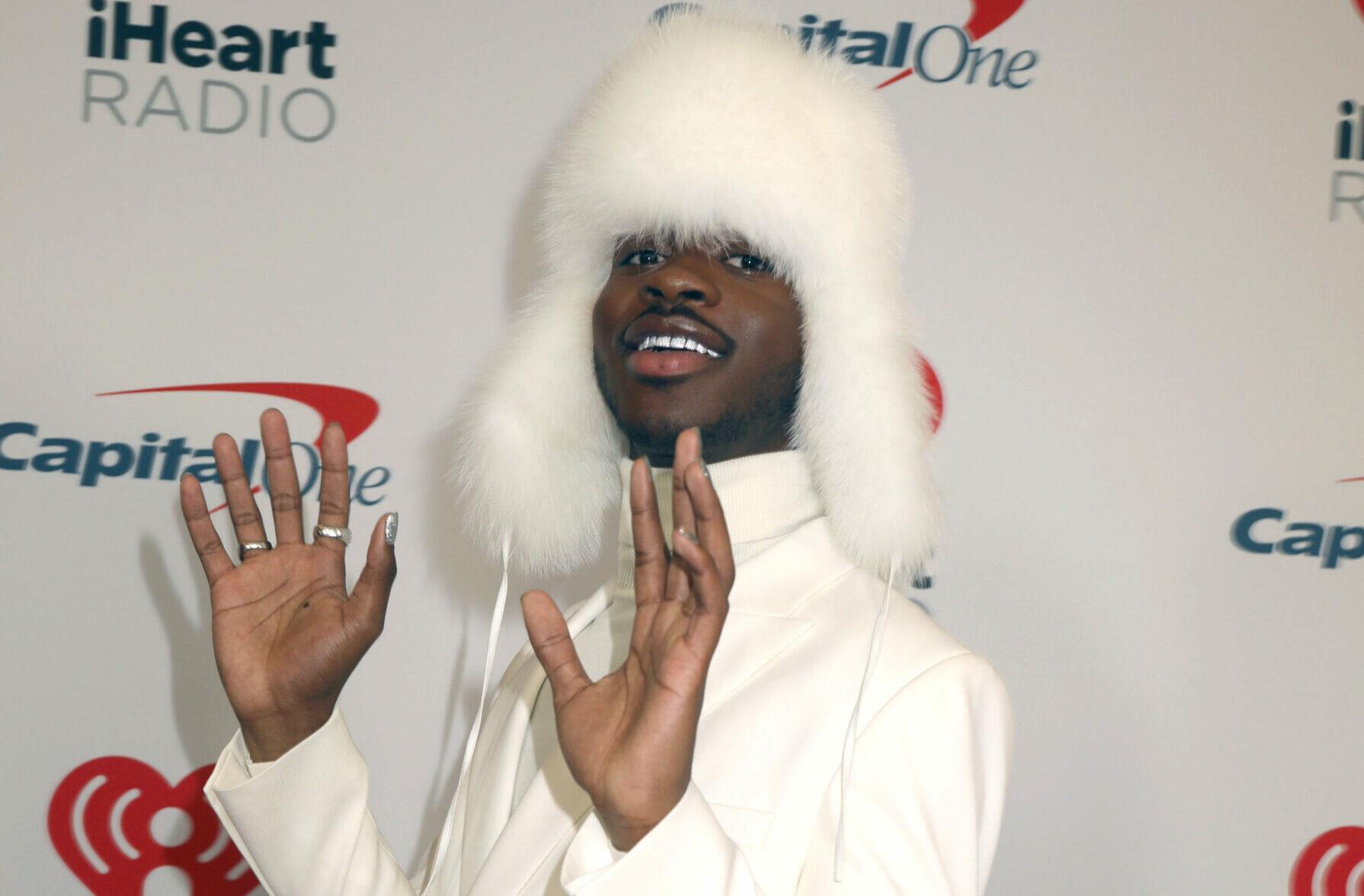 Singer LIL NAS X attends the 2021 Z100's iHeartRadio Jingle Ball