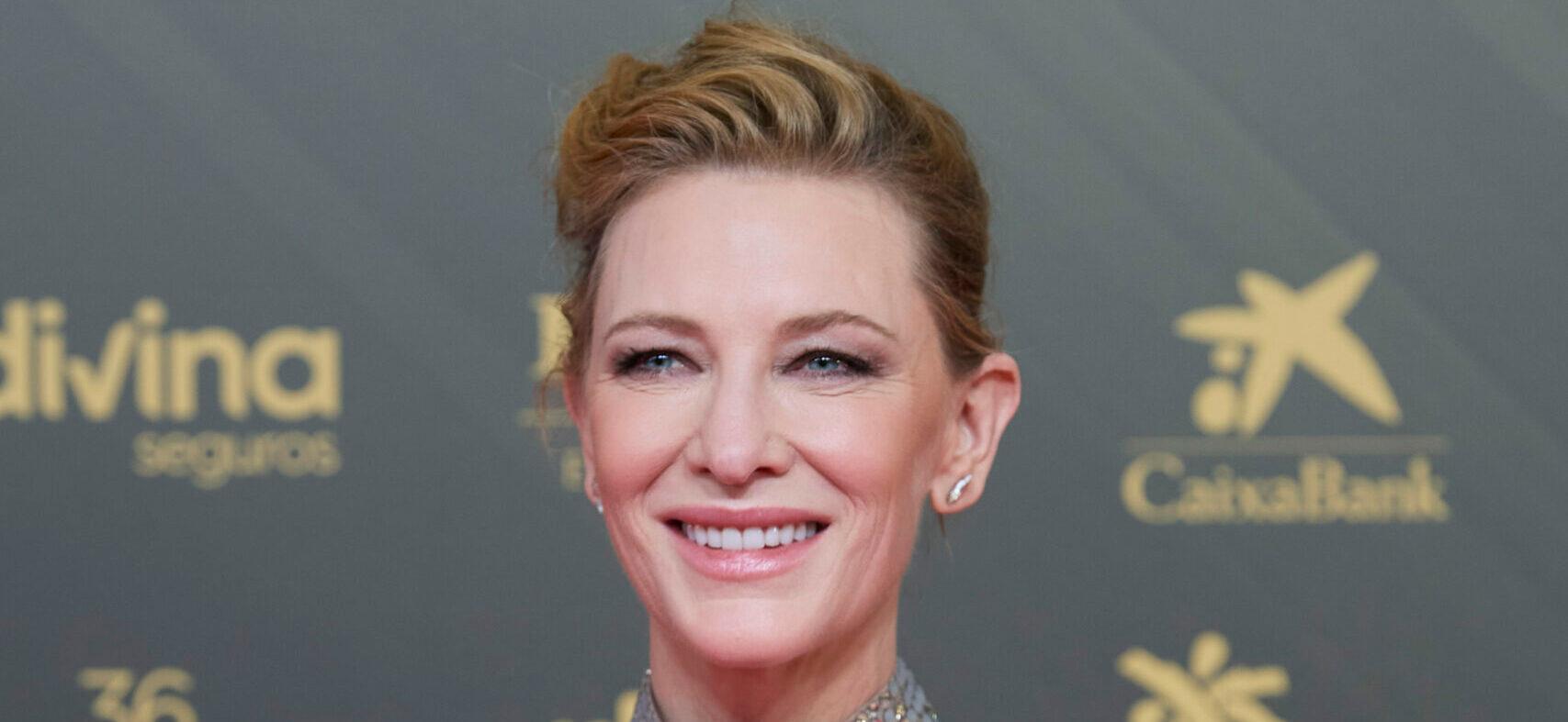 36th Goya Awards - Red Carpet at Palau de les Arts Reina Sofia on February 12, 2022 in Valencia, Spain. 12 Feb 2022 Pictured: Cate Blanchett.