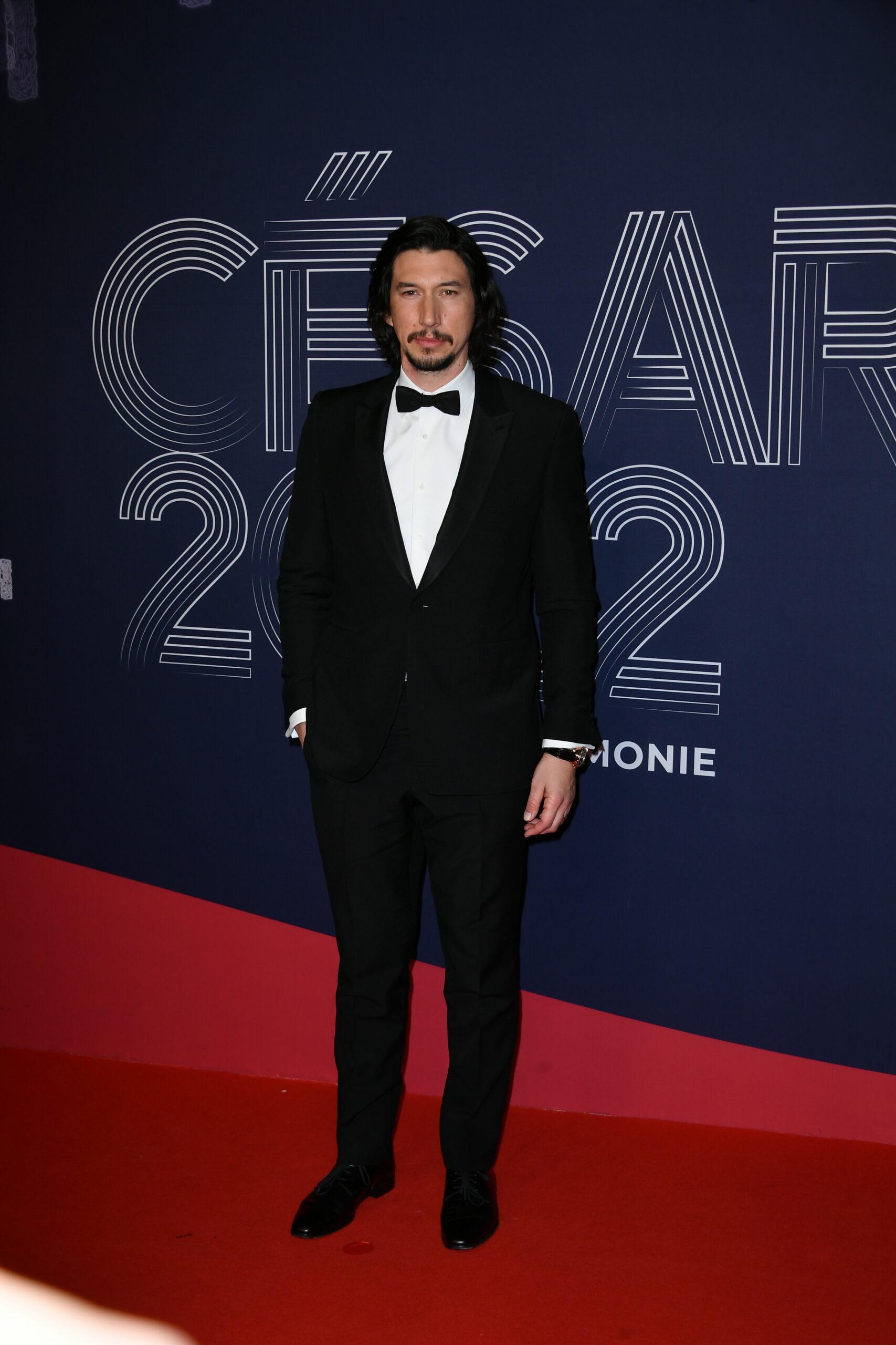 Adam Driver arrives at the 47th Cesar Film Awards Ceremony in Paris