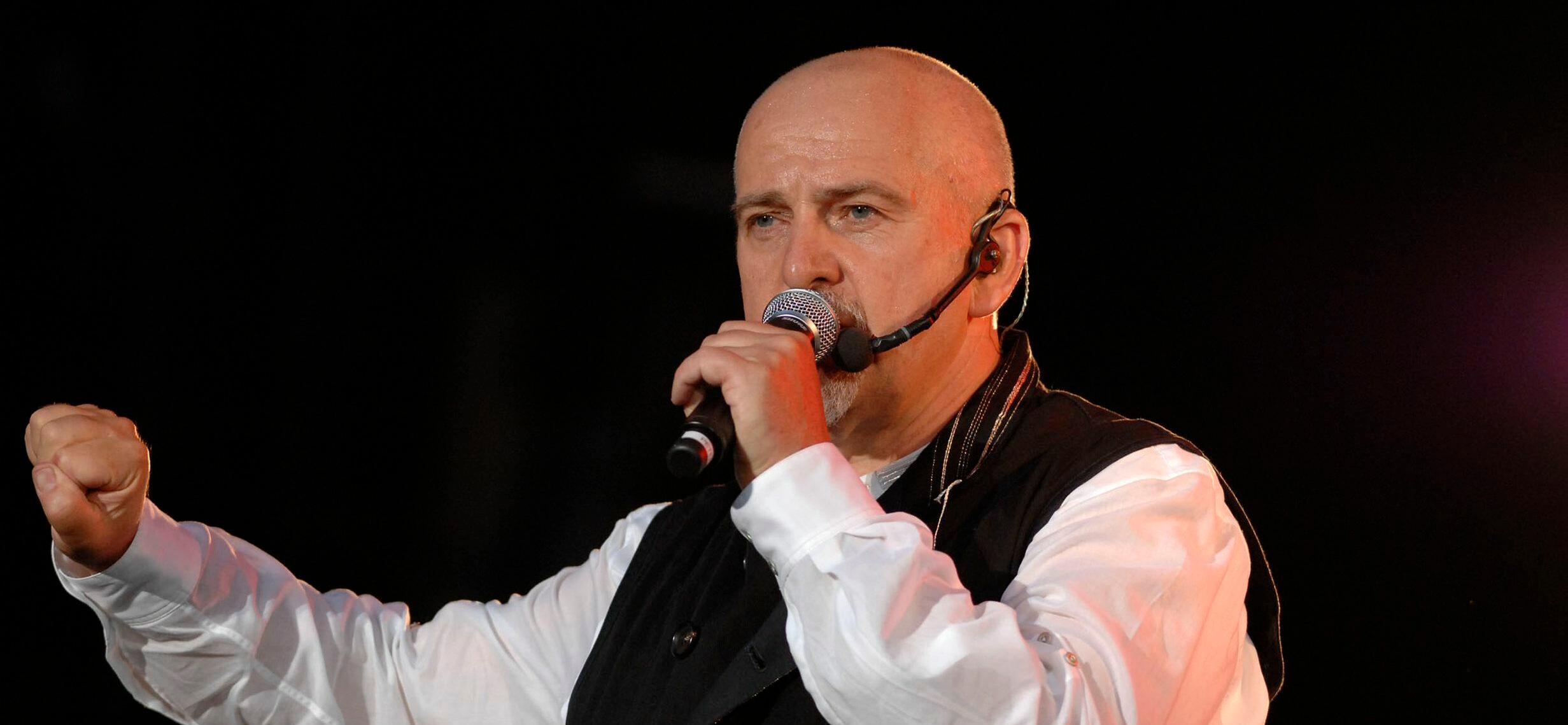 US ONLY PETER GABRIEL PERFORMING LIVE ON STAGE AT THE HYDE PARK CALLING MUSIC FESTIVAL IN LONDON