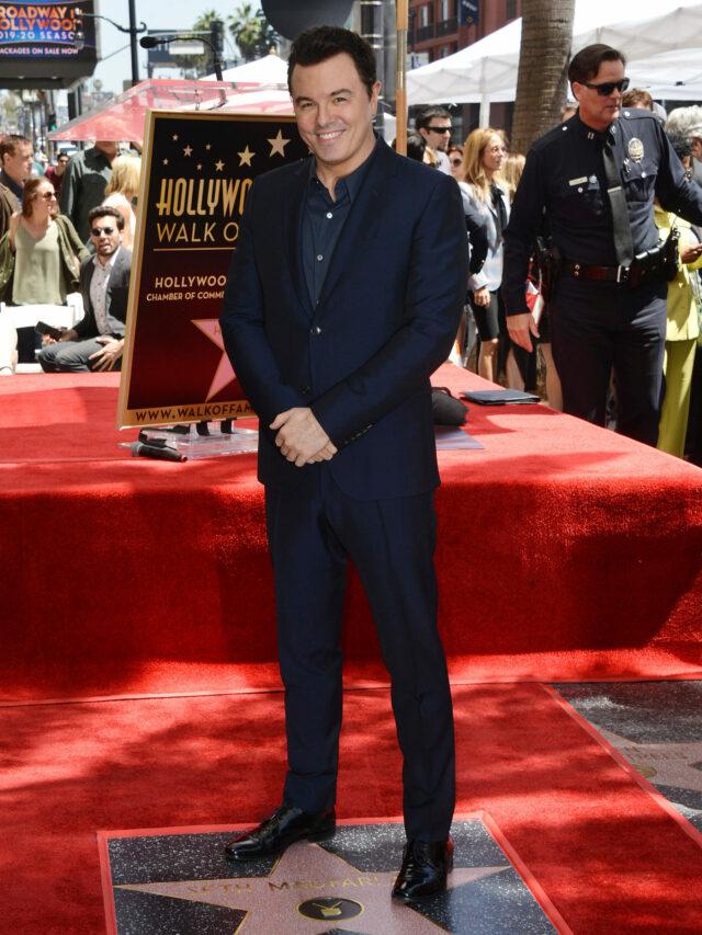 Seth MacFarlane honored with Star on the Hollywood Walk of Fame