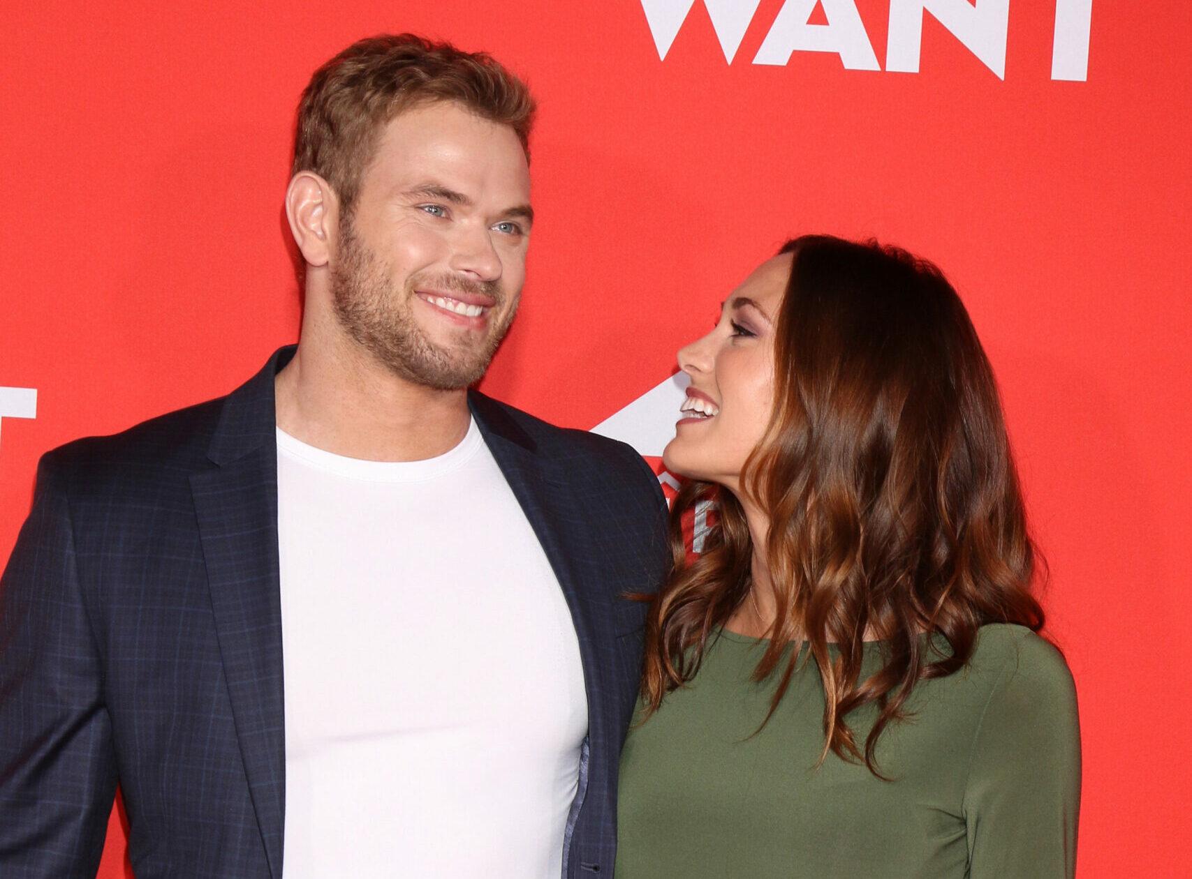 Kellan Lutz, Brittany Gonzales at the "What Men Want" Premiere