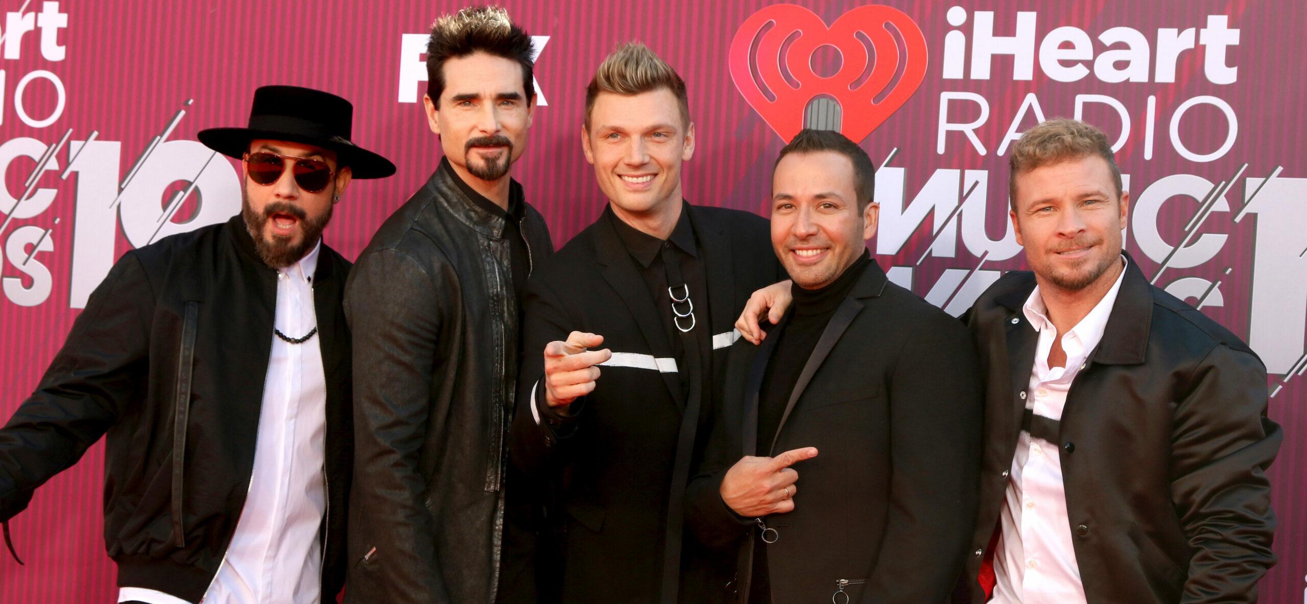 LOS ANGELES - MAR 14: Backstreet Boys, AJ McLean, Kevin Richardson, Brian Littrell, Nick Carter, Howie Dorough