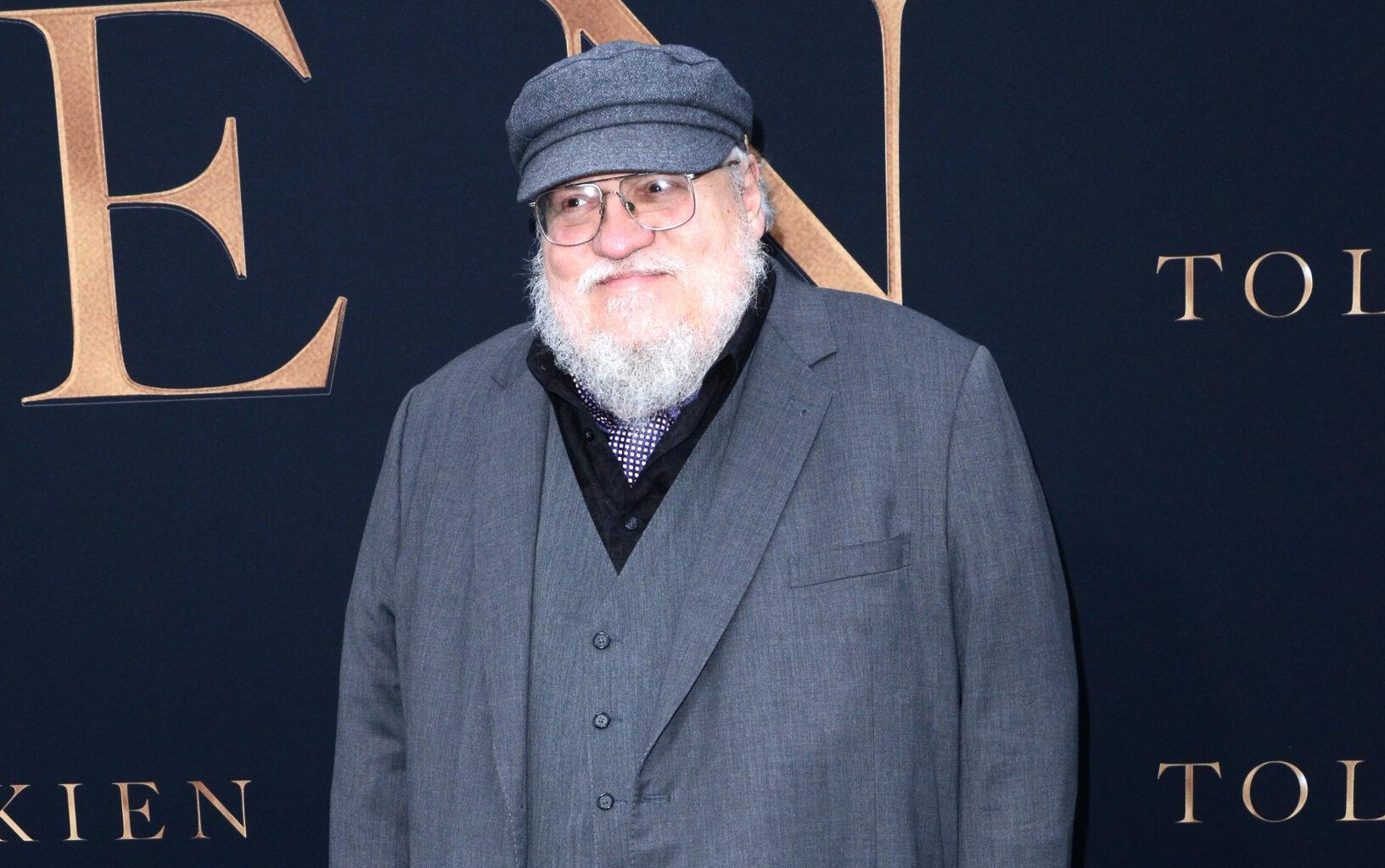 George R. R. Martin at the "Tolkien" LA Special Screening at the Village Theater
