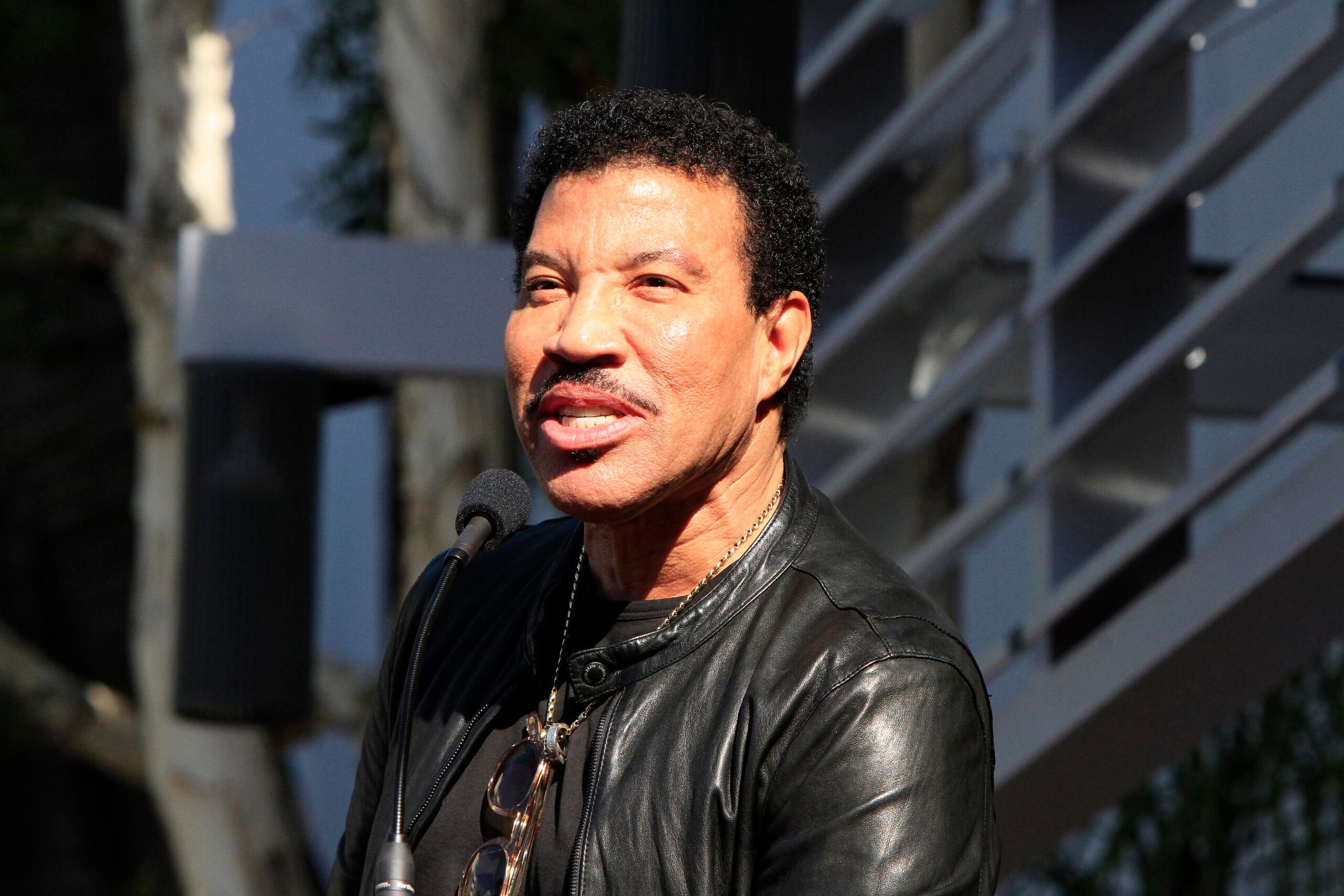 Lionel Richie at Sir Lucian Grange Star Ceremony - Los Angeles