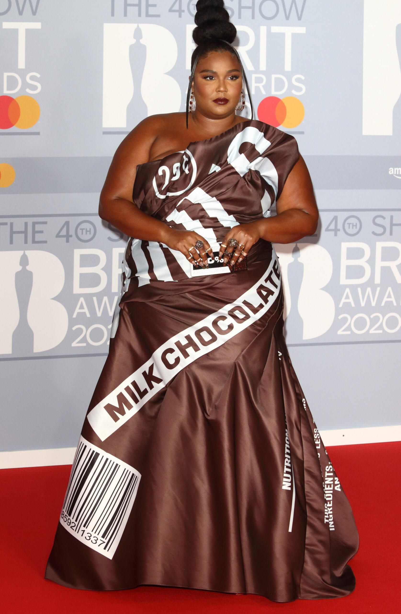Lizzo on the red carpet