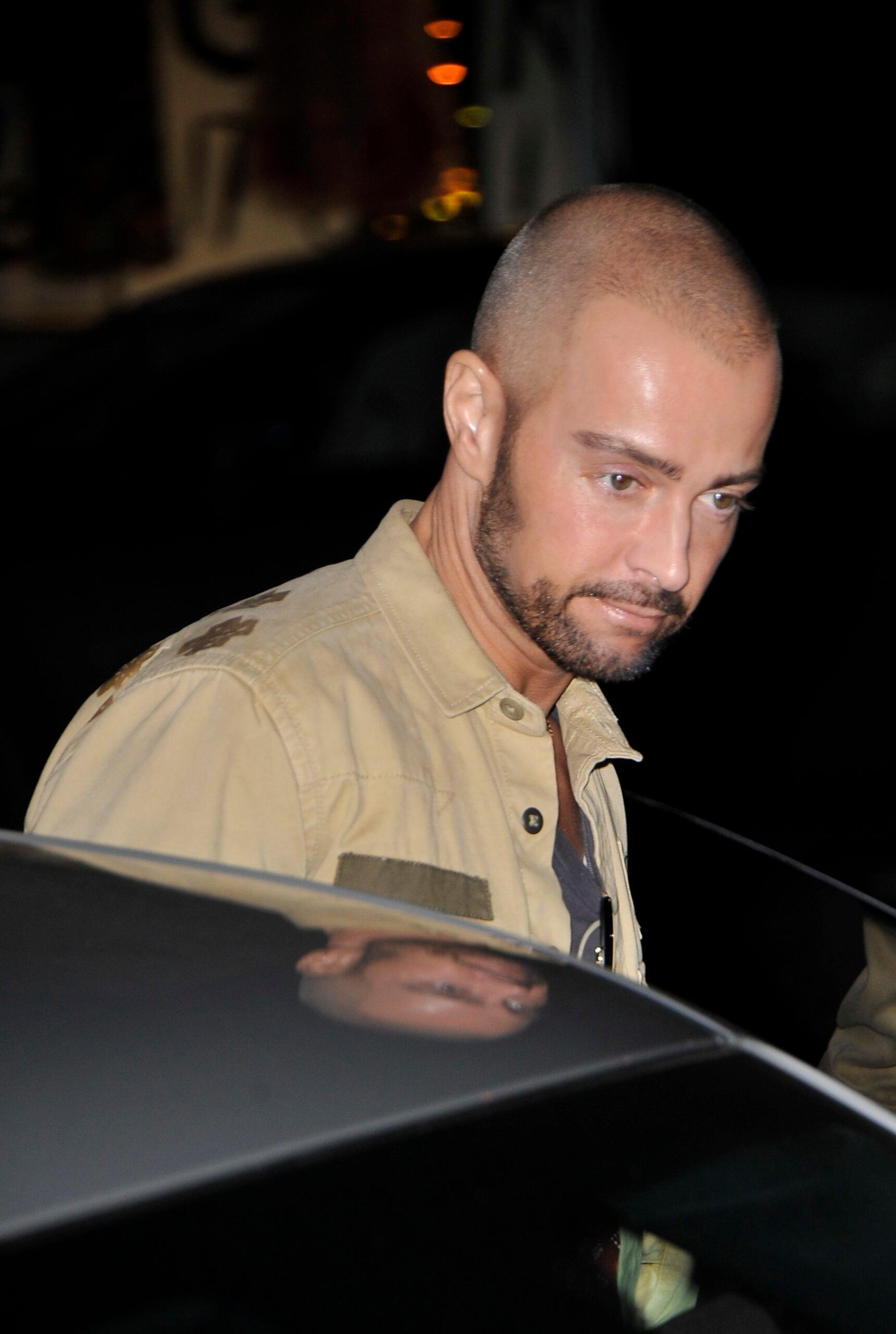 Joey Lawrence at Gracias Madre for dinner