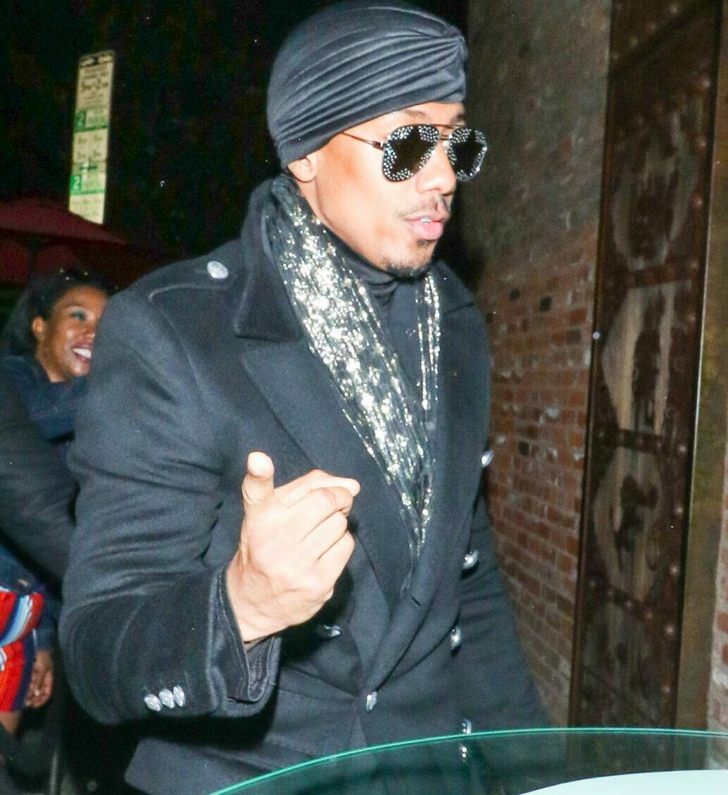 Nick Cannon outside Kevin Hart Birthday Party at TAO in Hollywood