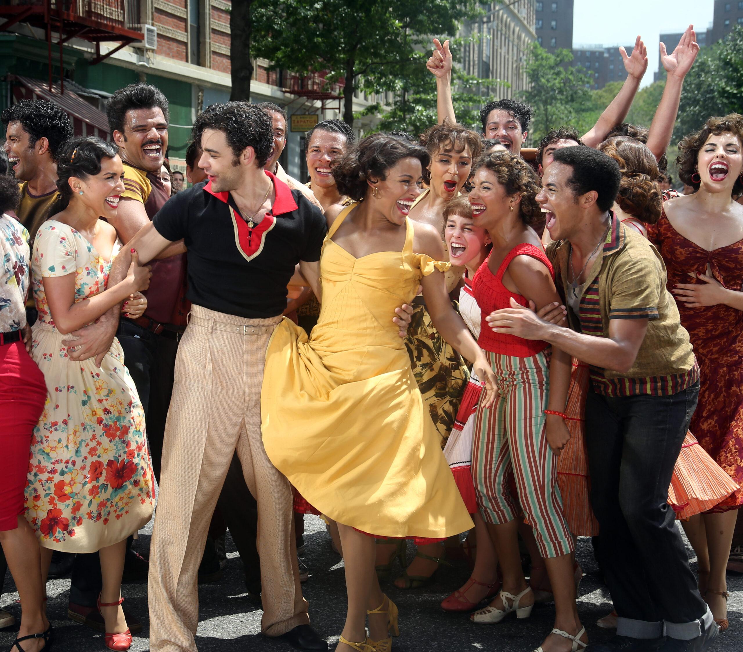 Steven Spielberg West Side Story shooting in New York