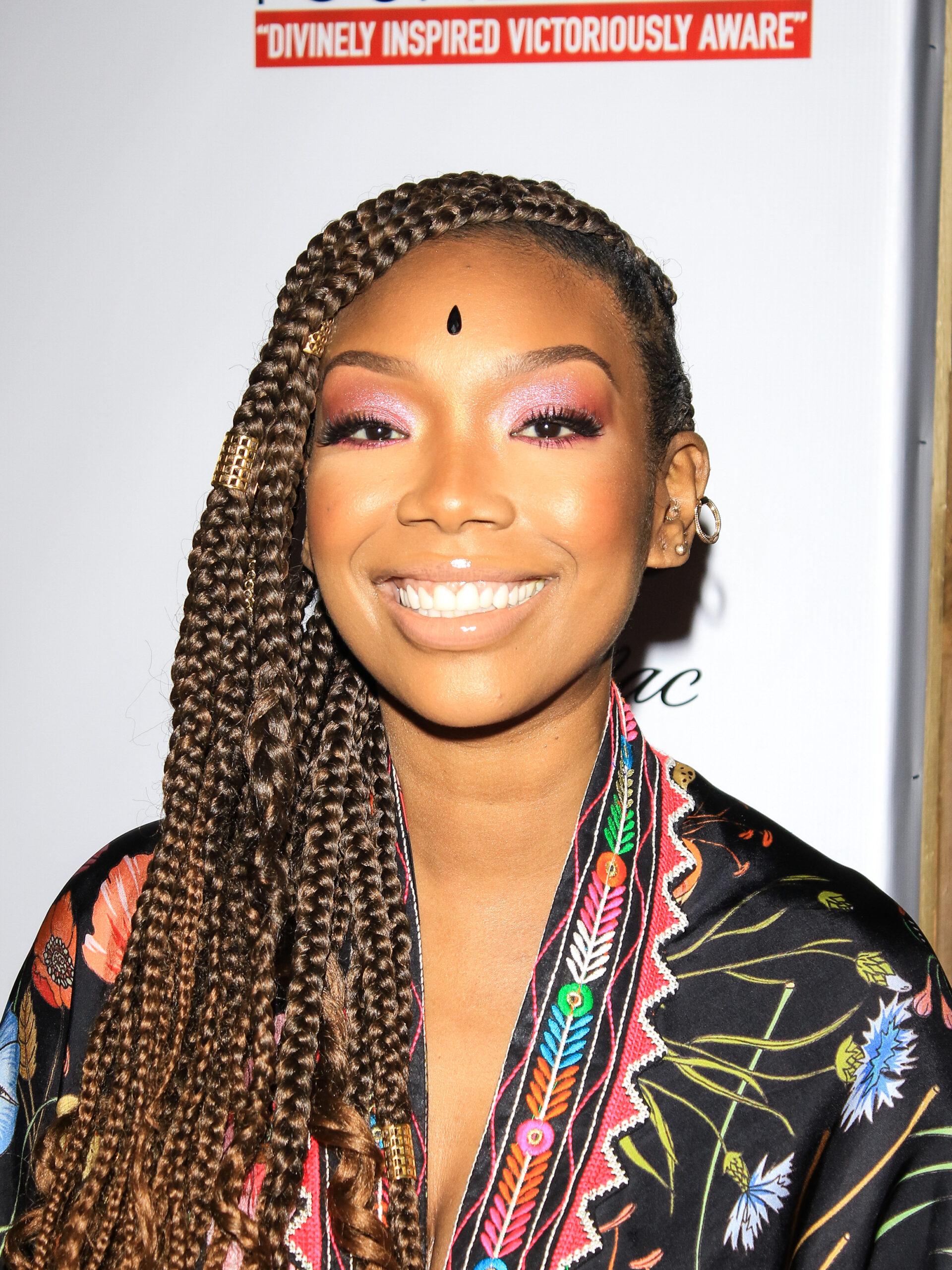 Brandy Norwood at the 29th Annual DIVAS Simply Singing On World AIDS Day