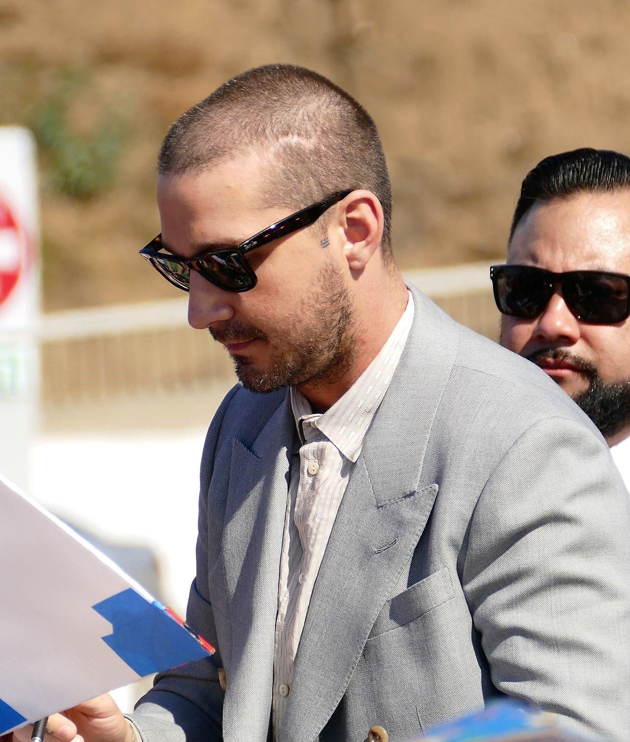 Shia LaBeouf Arrival To The Independent Spirit Awards