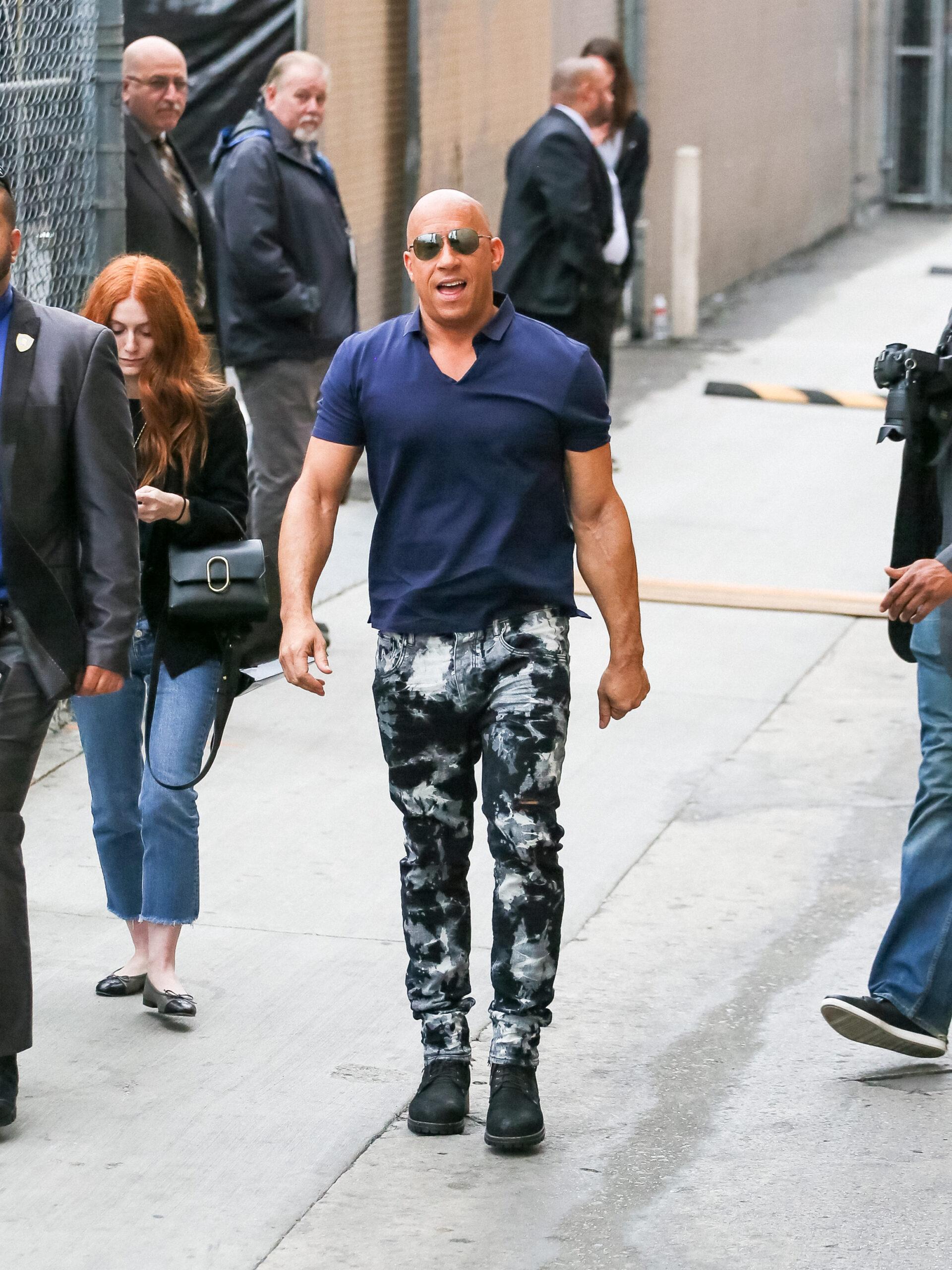 Vin Diesel at apos Jimmy Kimmel Live apos Show