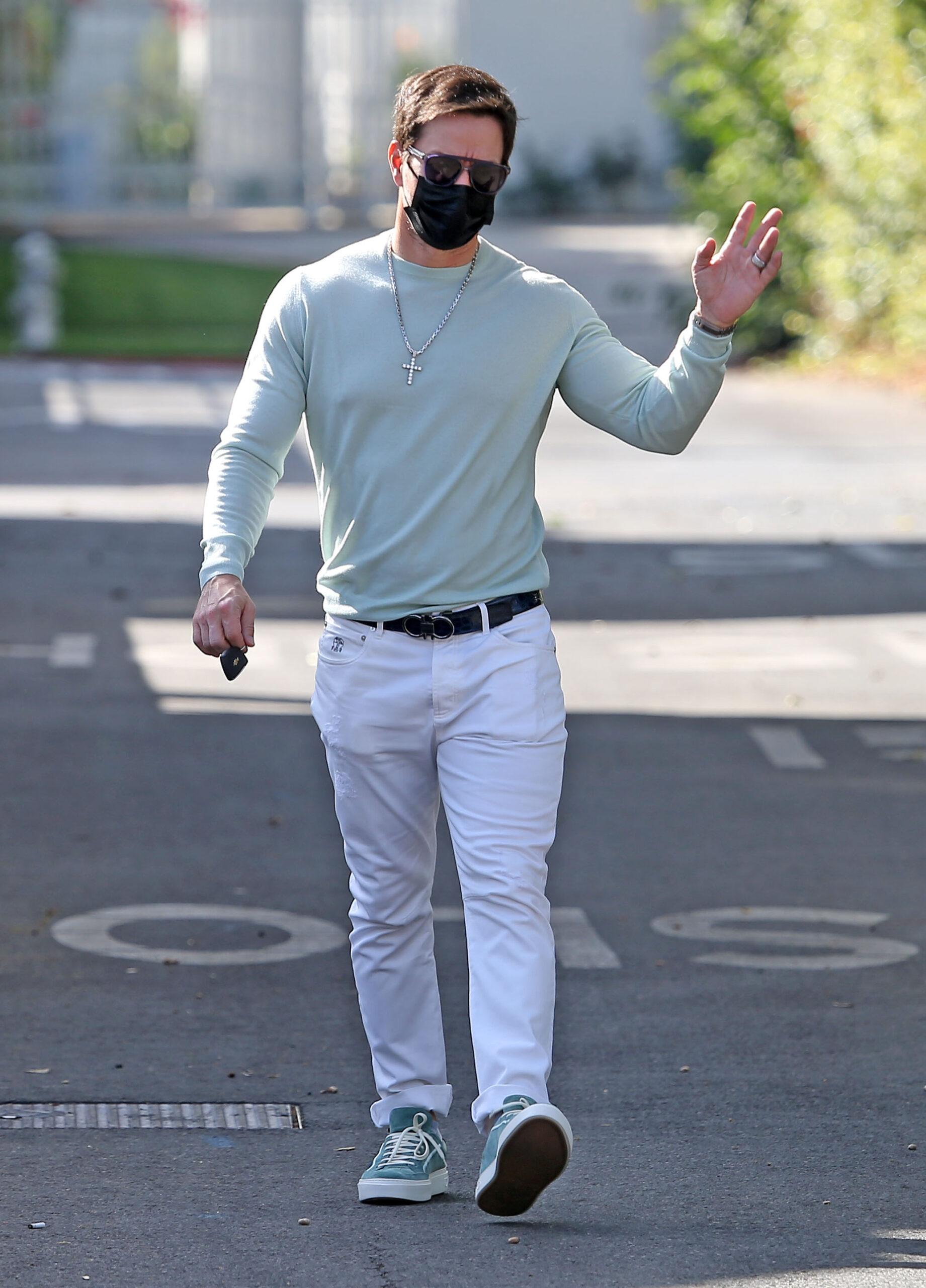 Mark Wahlberg out and about in Beverly Hills