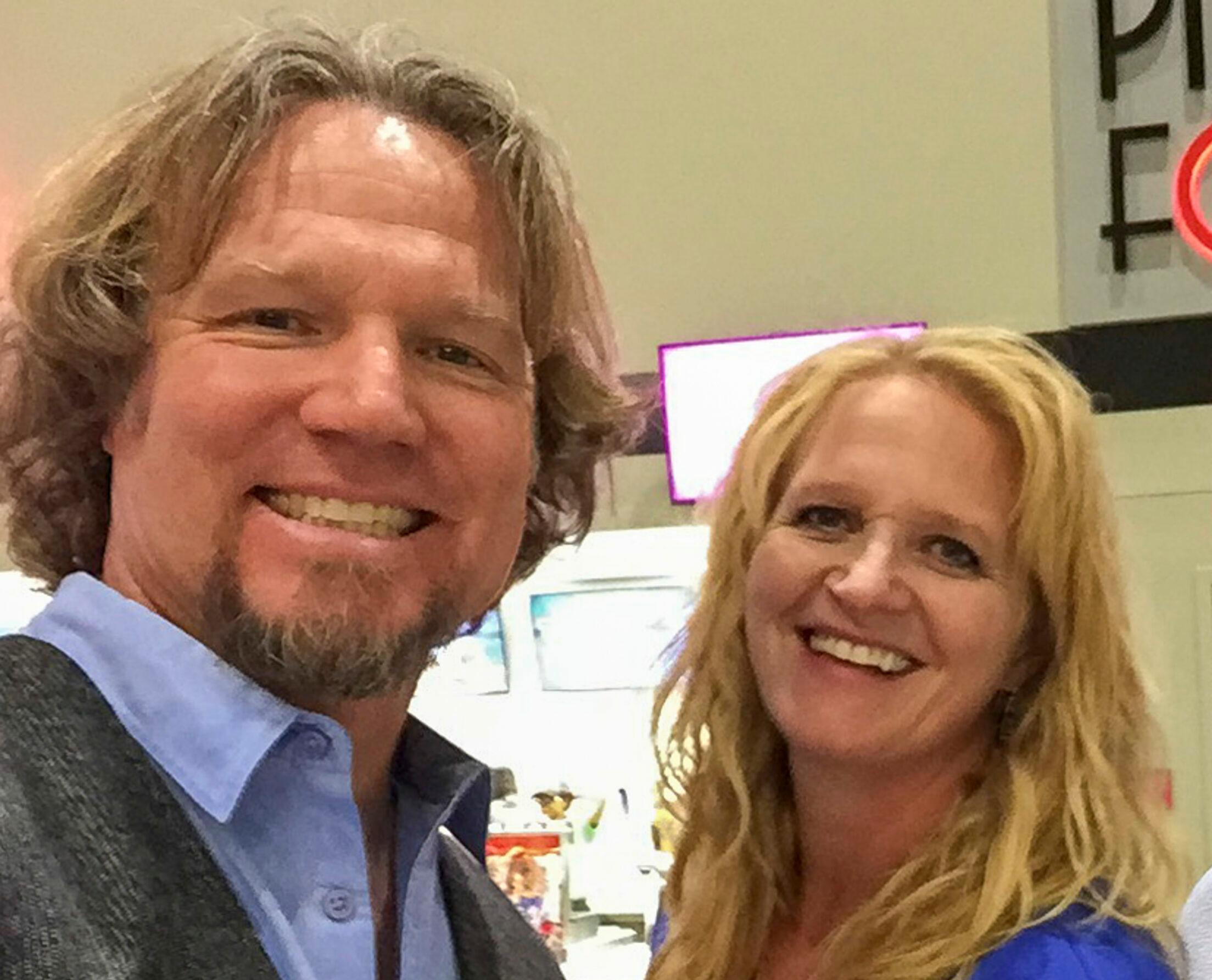 Sisterwives Kody and Christine Brown attend opening of T-Mobile arena
