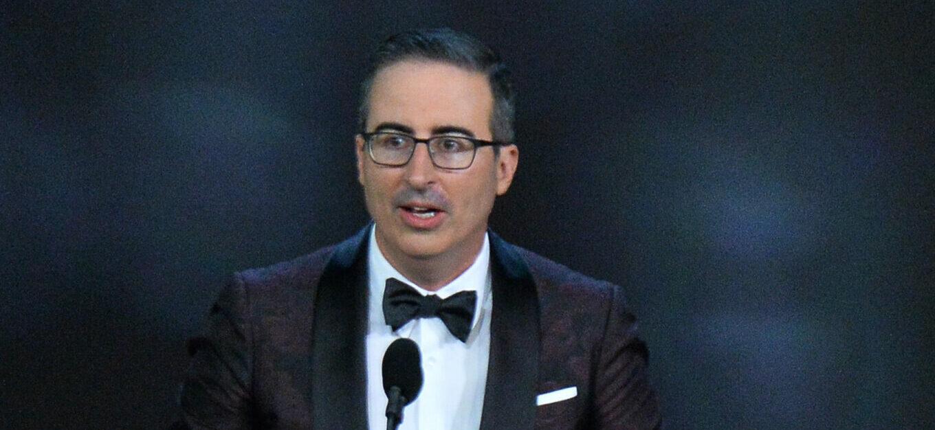 John Oliver accepts the Outstanding Variety Talk Series award for "Last Week Tonight with John Oliver" onstage during the 70th annual Primetime Emmy Awards