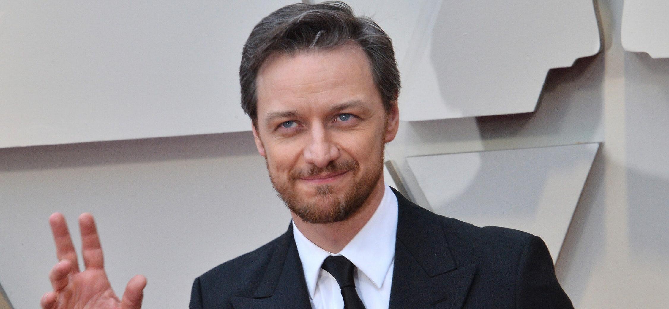 James McAvoy arrives on the red carpet for the 91st annual Academy Awards at the Dolby Theatre in the Hollywood section of Los Angeles.