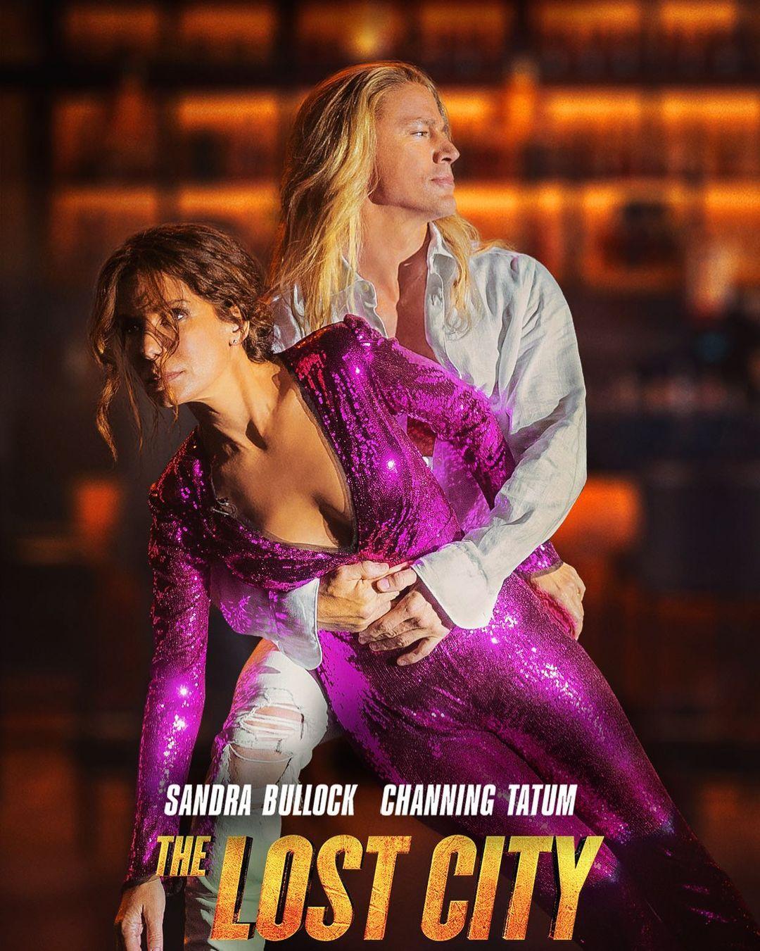 The Lost City Movie Starring Channing Tatum & Sandra Bullock
