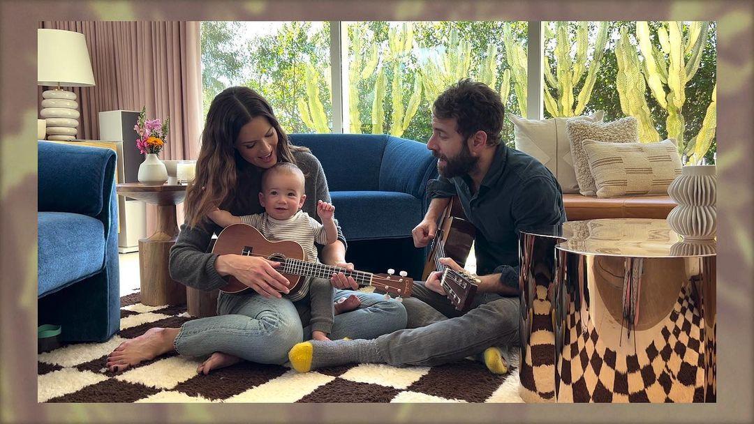 Mandy Moore And Her Baby Gus And Husband, Taylor Goldsmith 