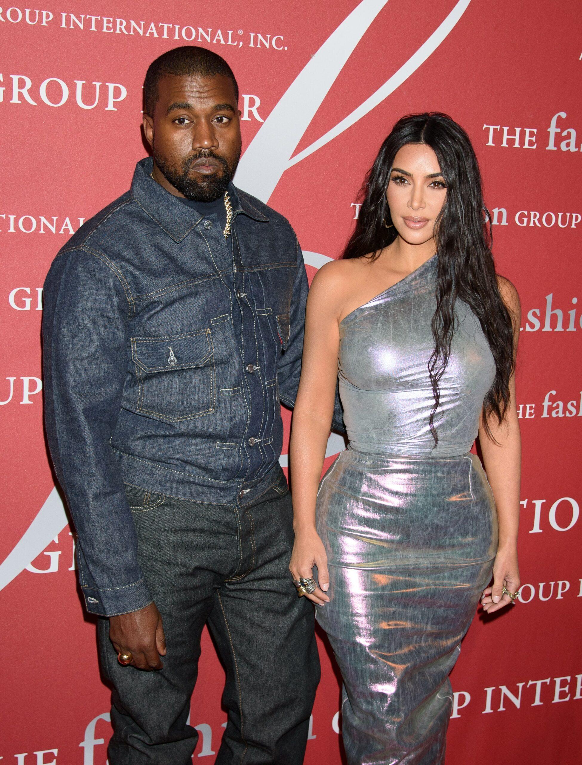 Kim Kardashian & Kanye West at FGI's Night of Stars Gala