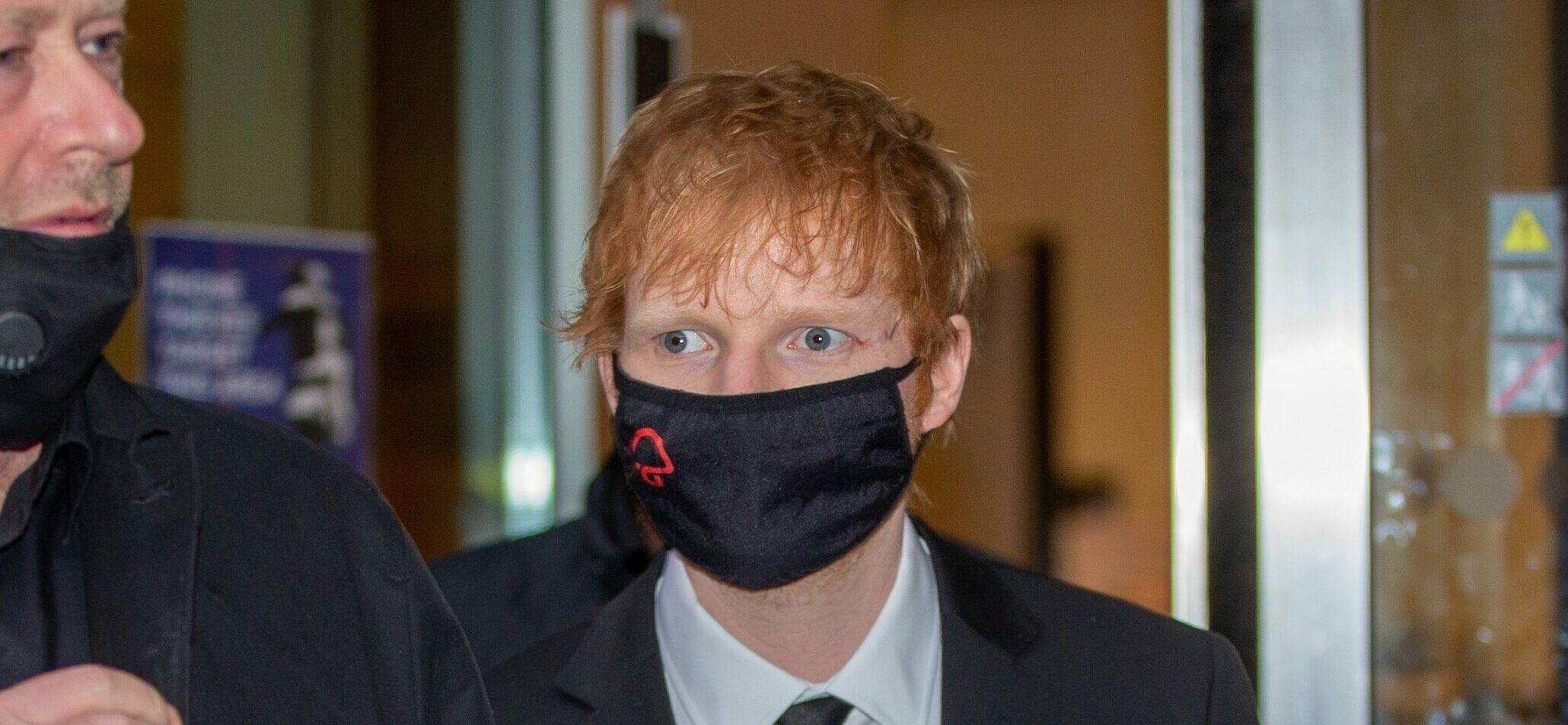 Ed Sheeran at Hight Court