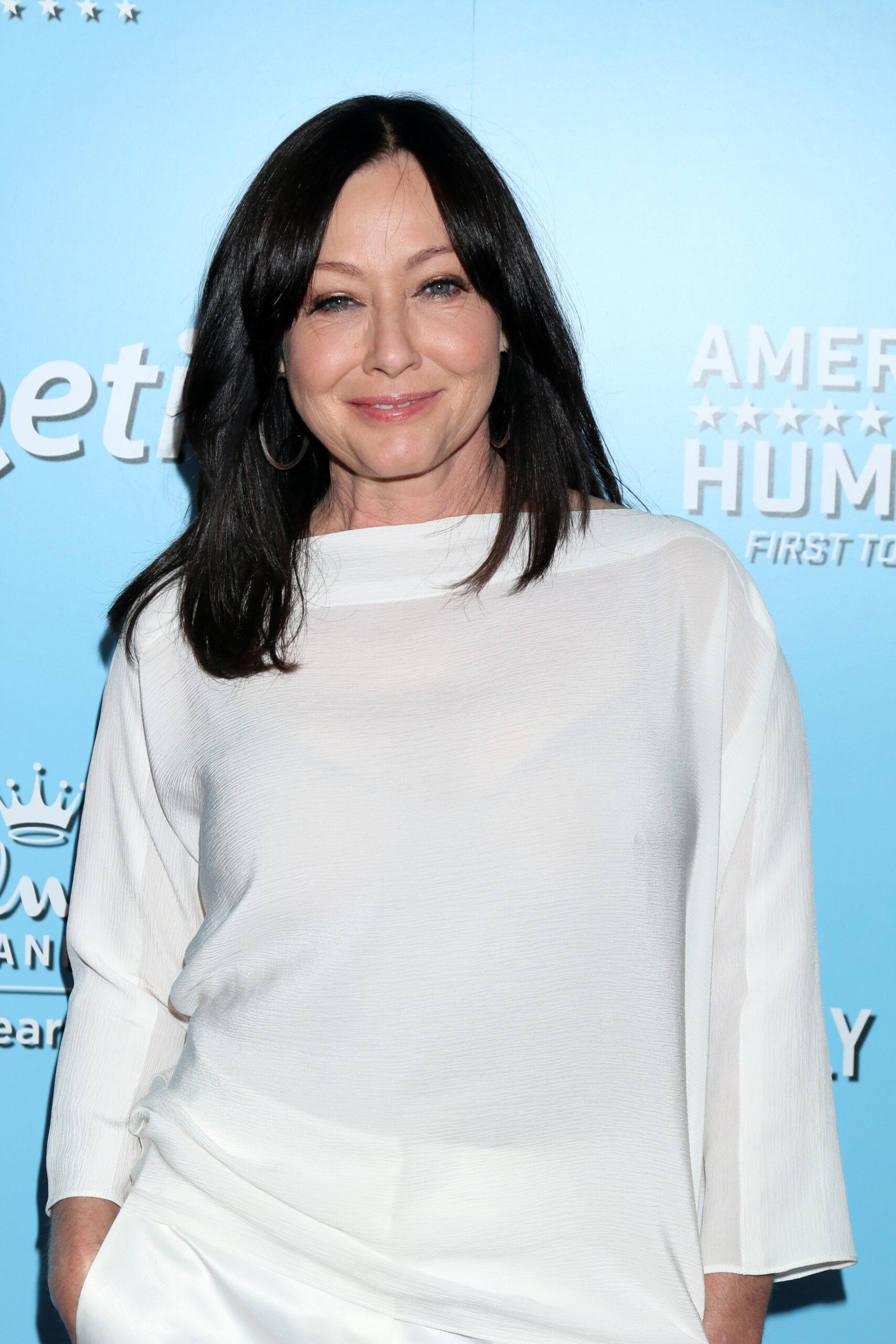 Shannen Doherty at the 9th Annual American Humane Hero Dog Awards