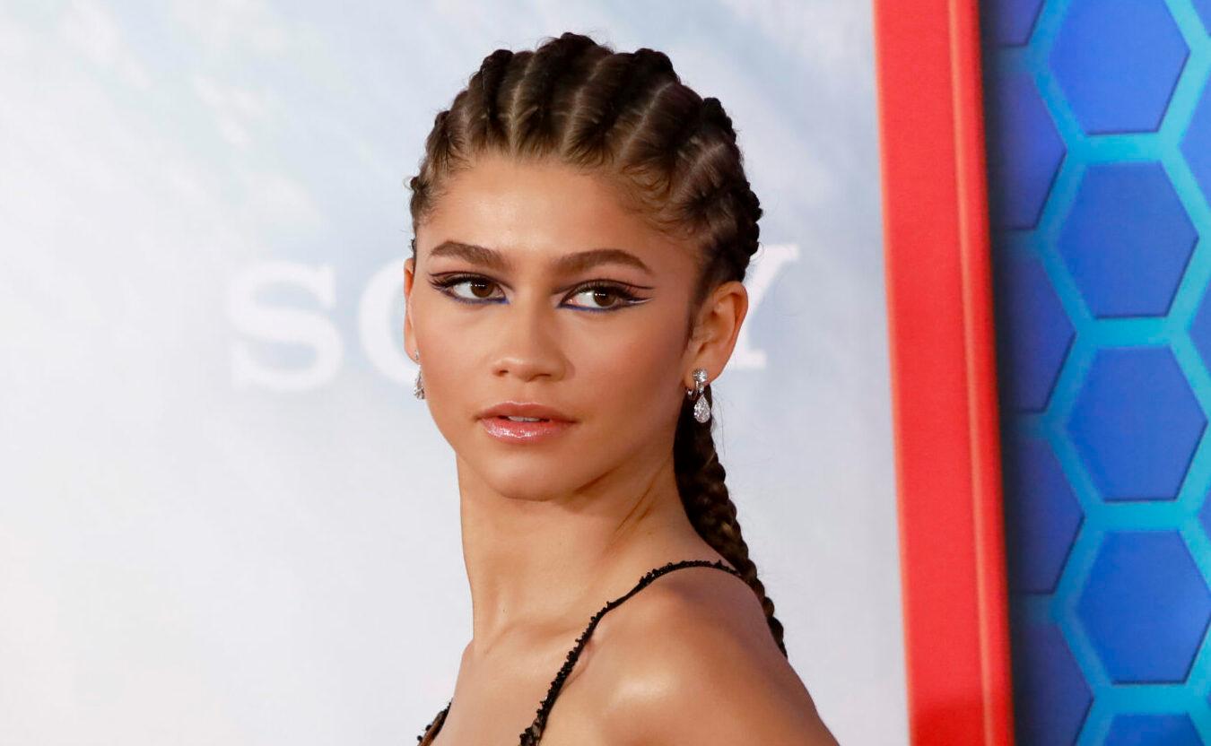 Zendaya at the Spider-Man: No Way Home Premiere at the Village Theater