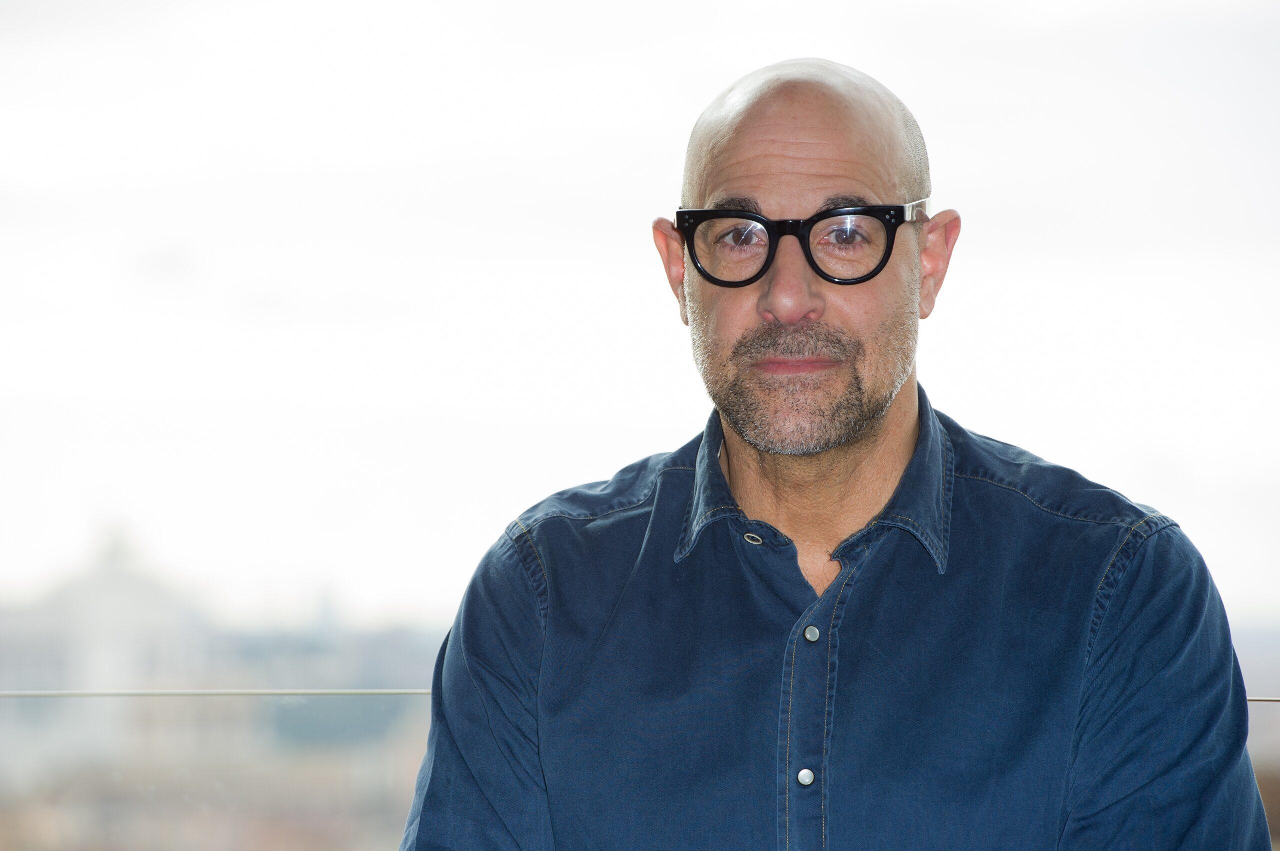 Stanley Tucci attends at the Final Portrait photocall