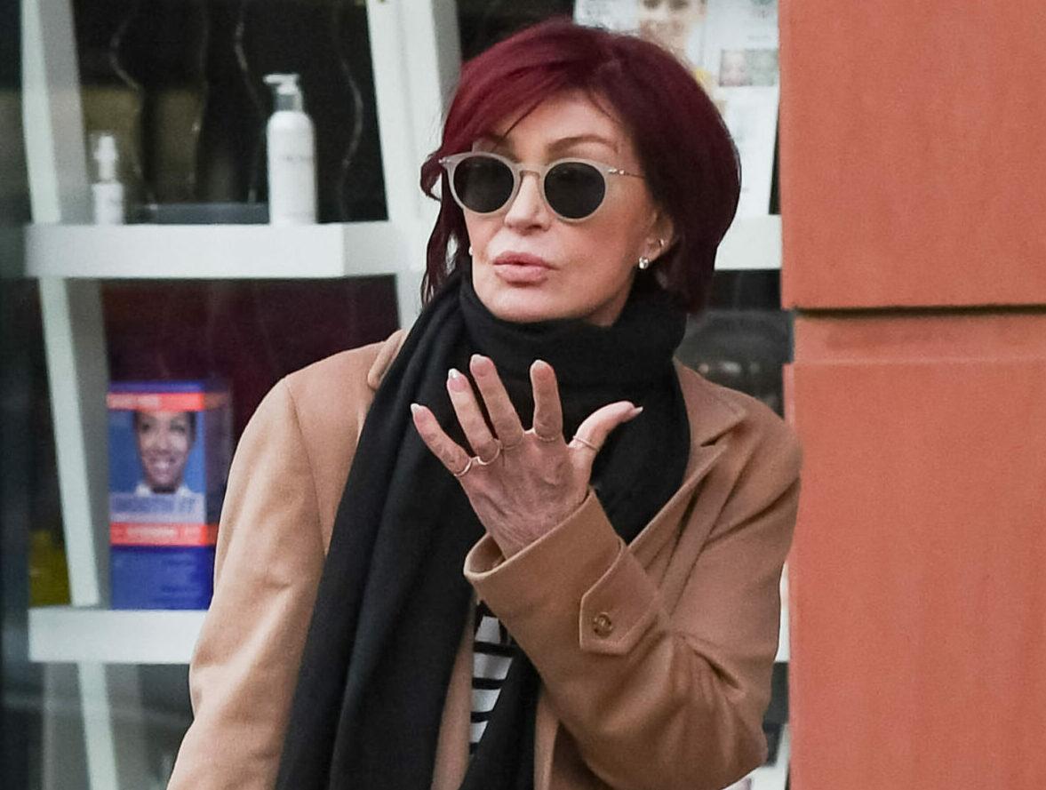 Sharon Osbourne and daughter Aimee out and about