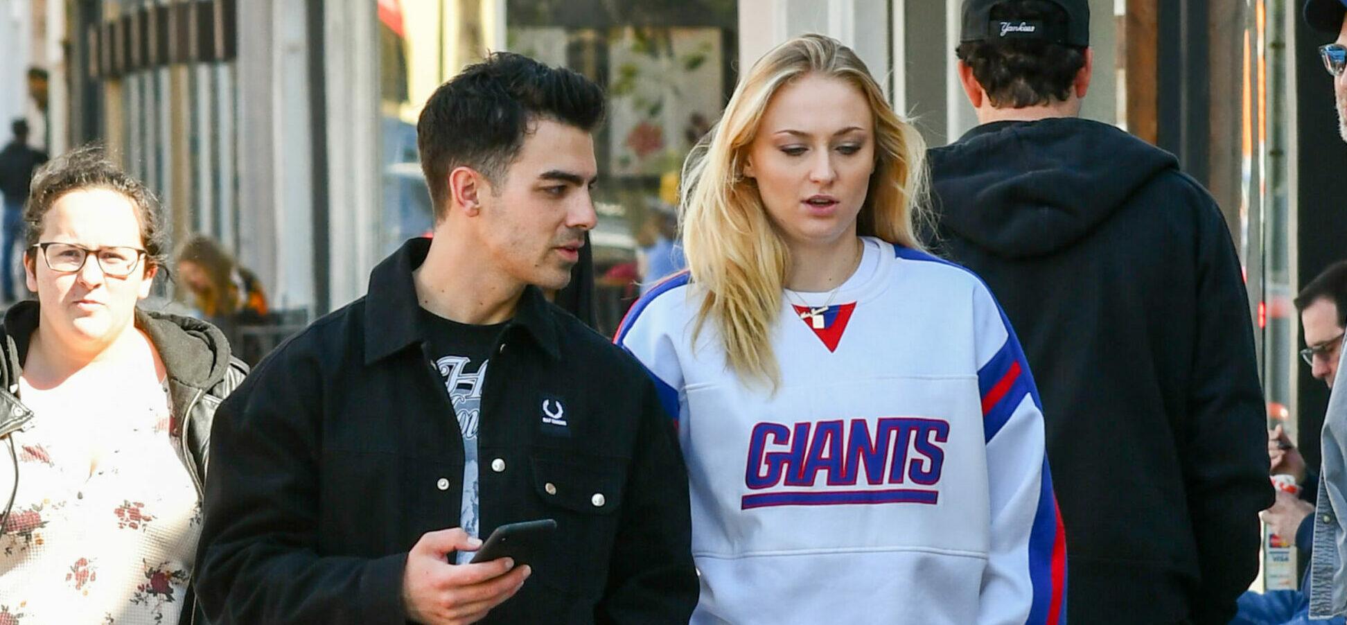 Sophie Turner and Joe Jonas out and about