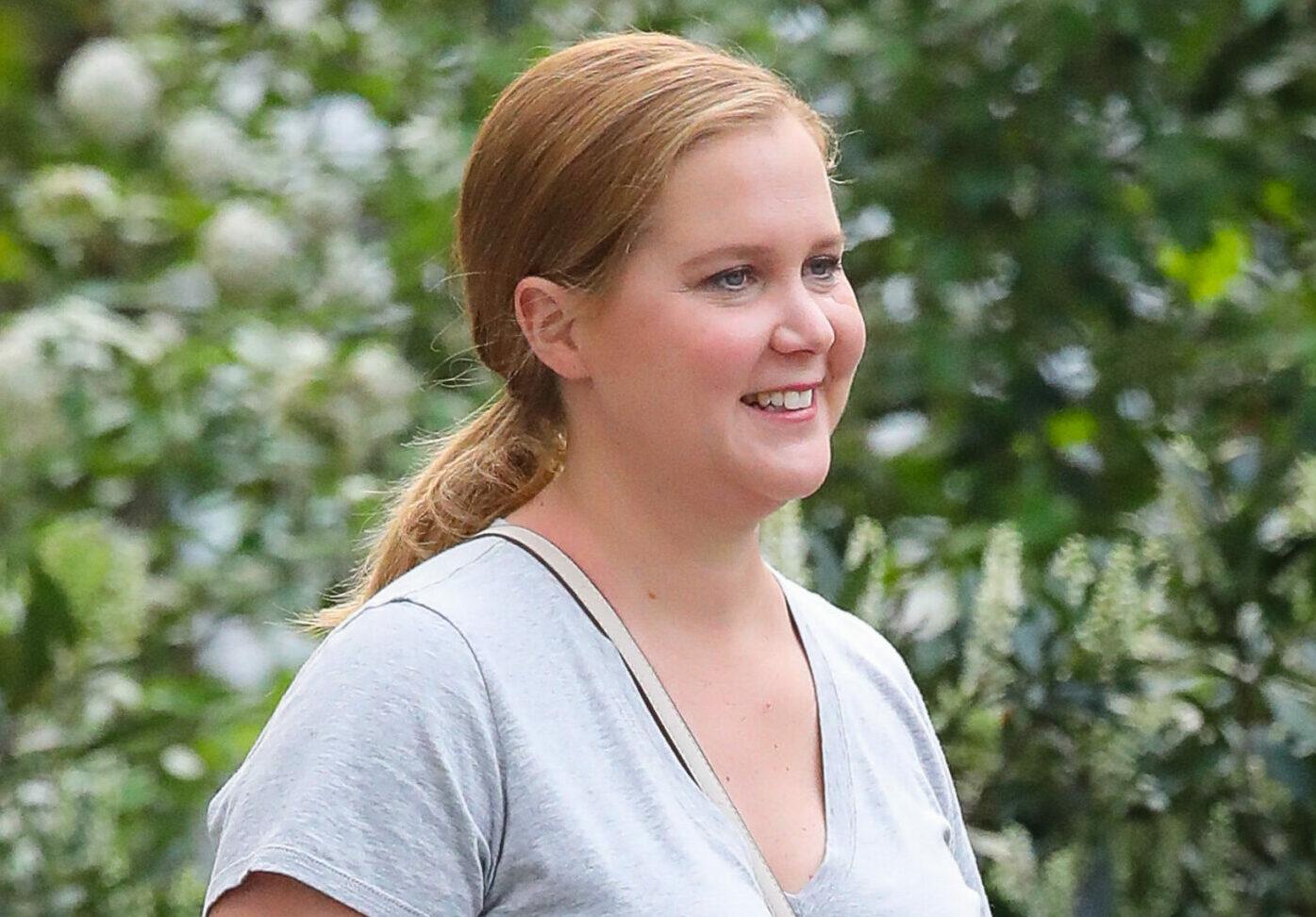 Amy Schumer and Michael Rapaport seen on the set filming quot Life amp Beth quot in NYC