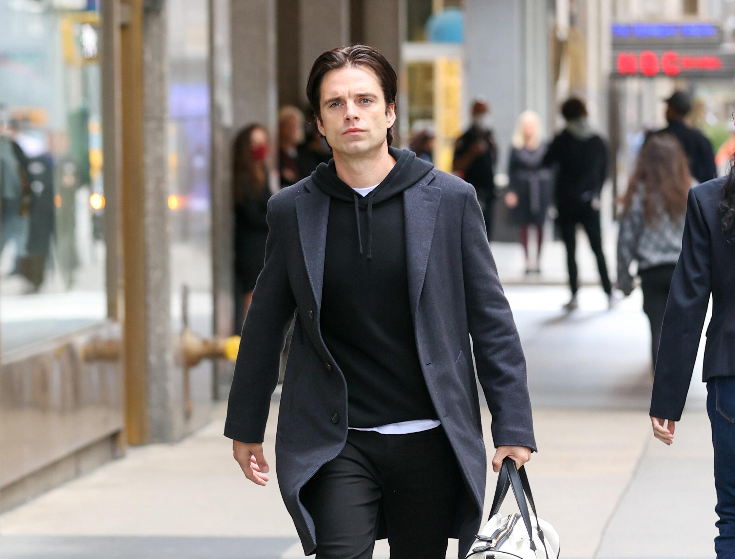 Sebastian Stan in NY