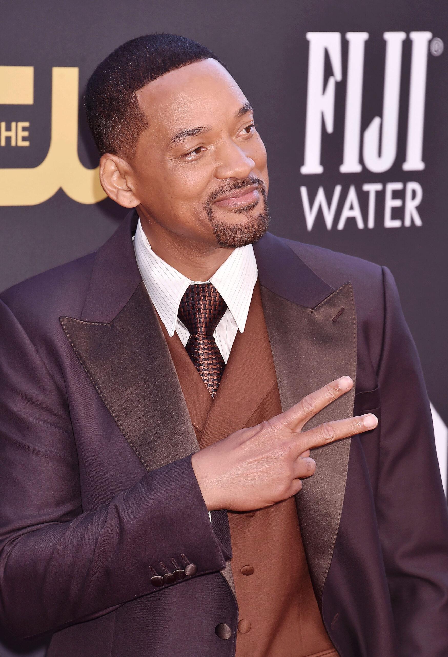 Will Smith at the 27th Annual Critics Choice Awards