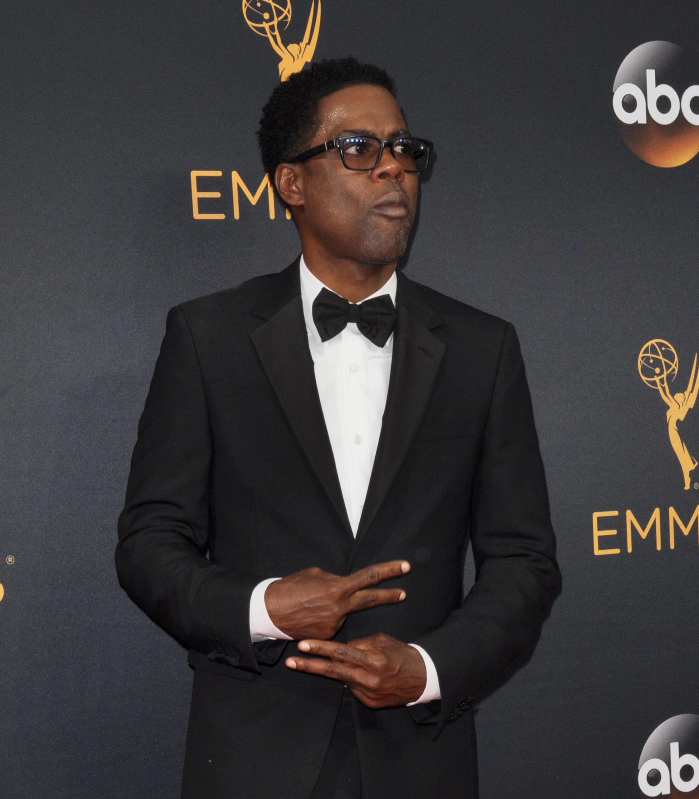 Chris Rock at the 68th Primetime Emmy Awards in Los Angeles
