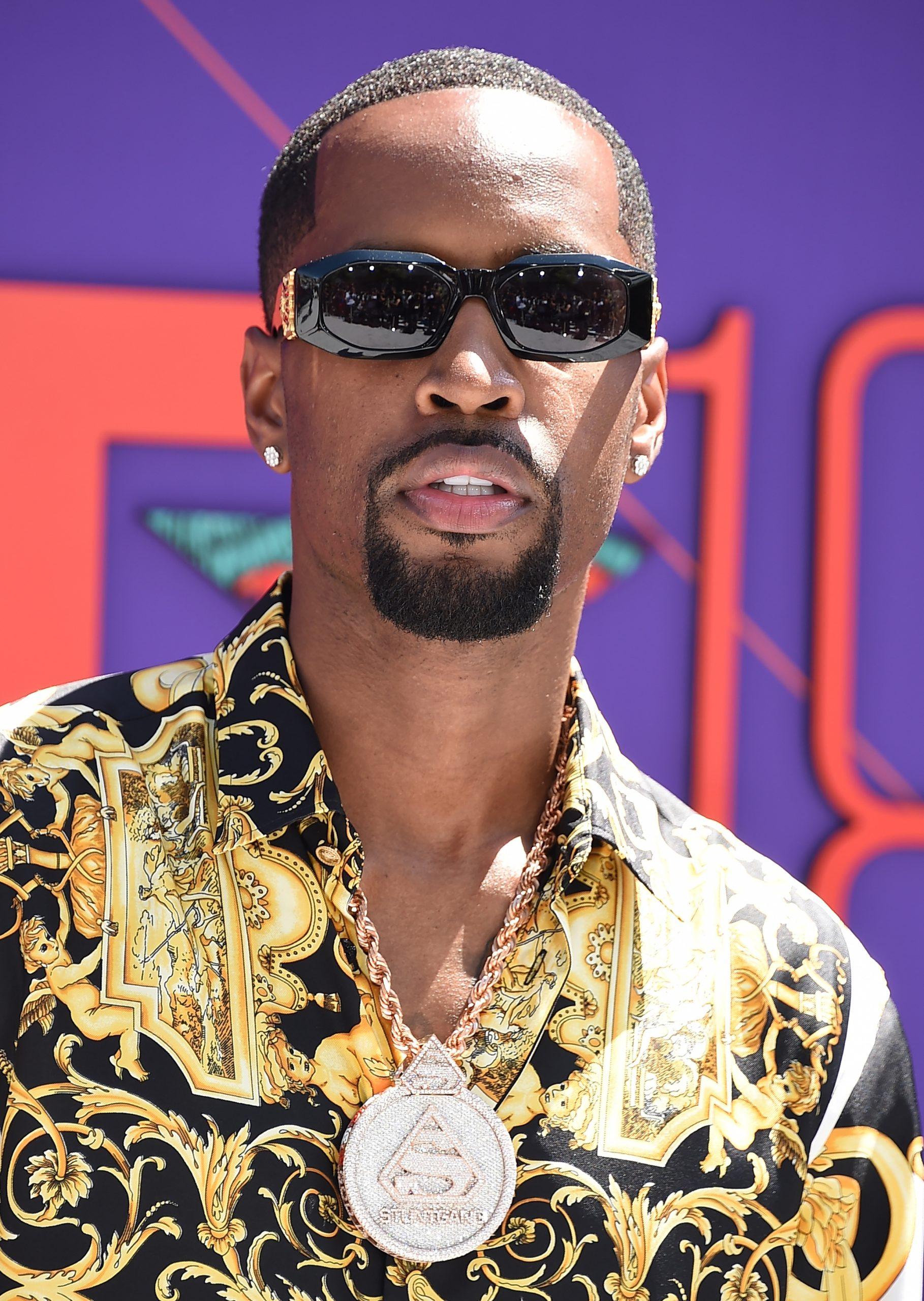 Safaree Samuels at the 18th annual BET Awards in Los Angeles