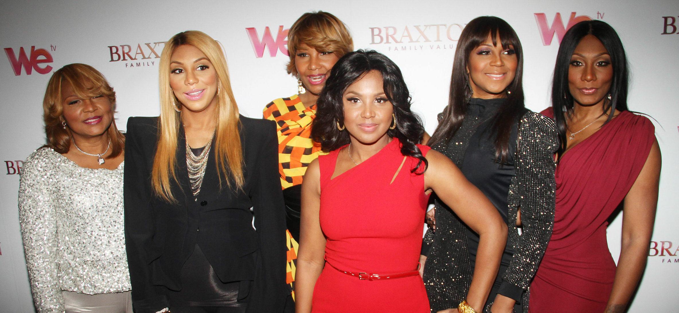 The Braxton family at We TV's premiere of Braxton Family Values at STK