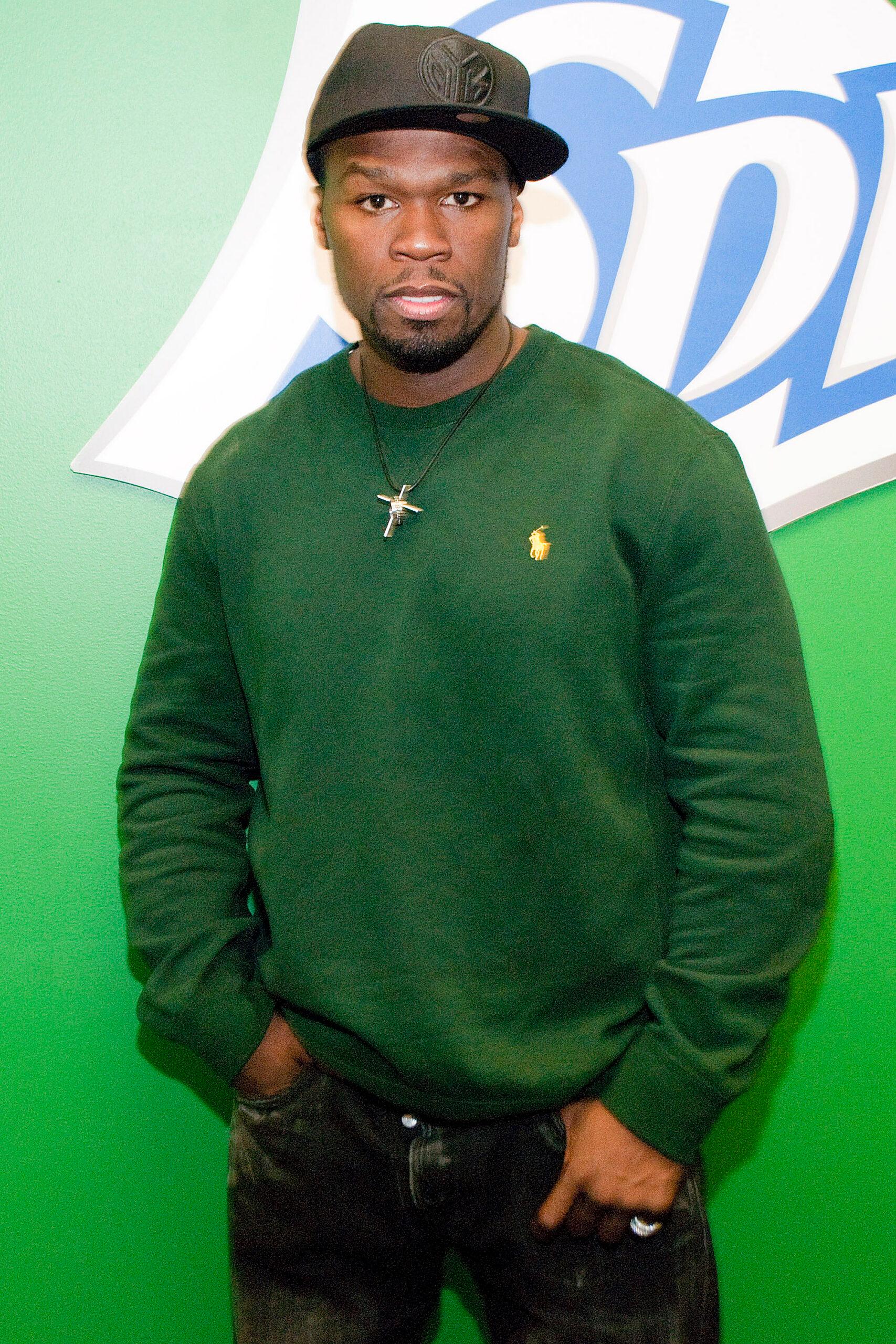 50 Cent at Chicago Radio Station