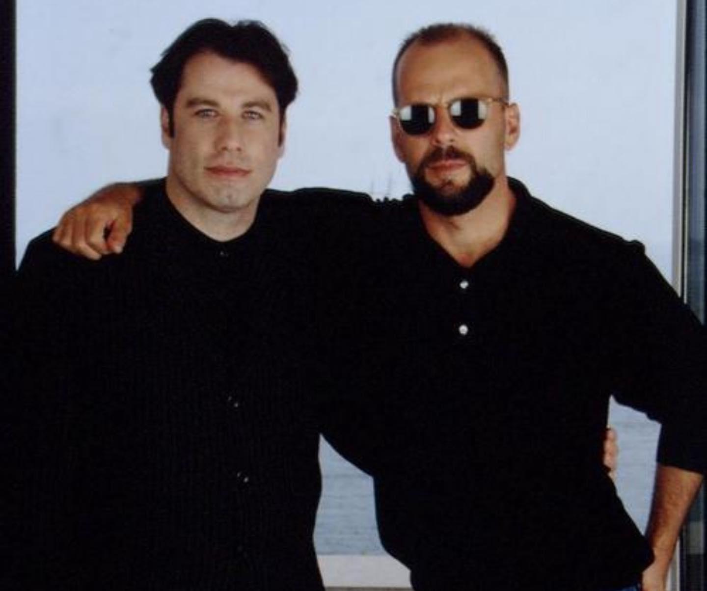 John Travolta honors Bruce Willis 