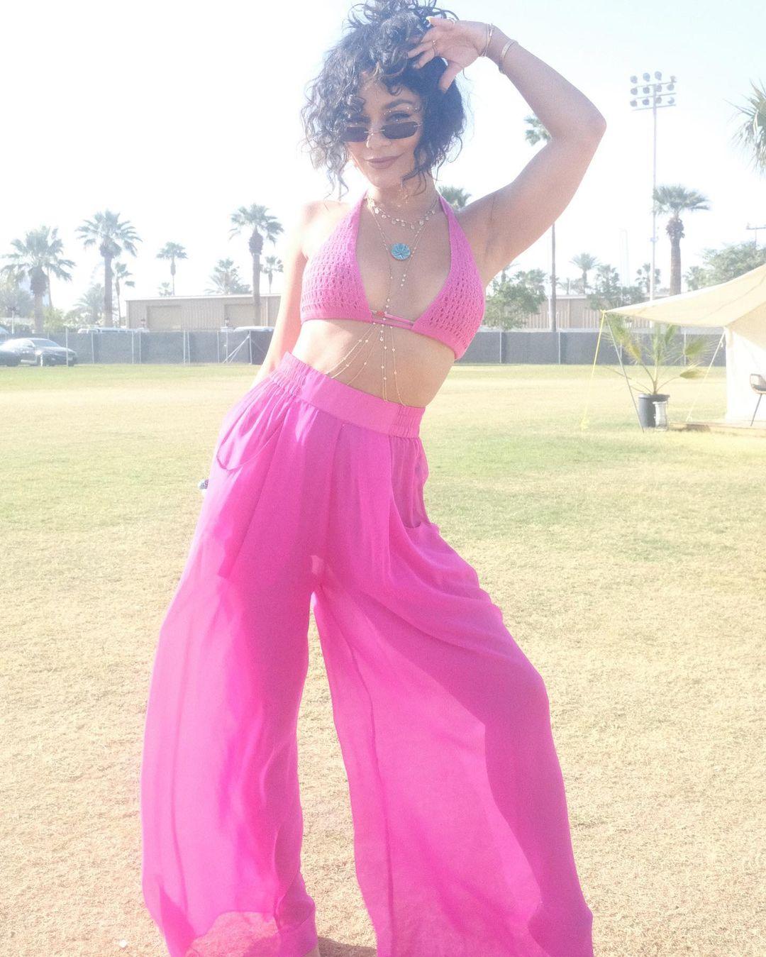 Vanessa Hudgens poses for the camera.