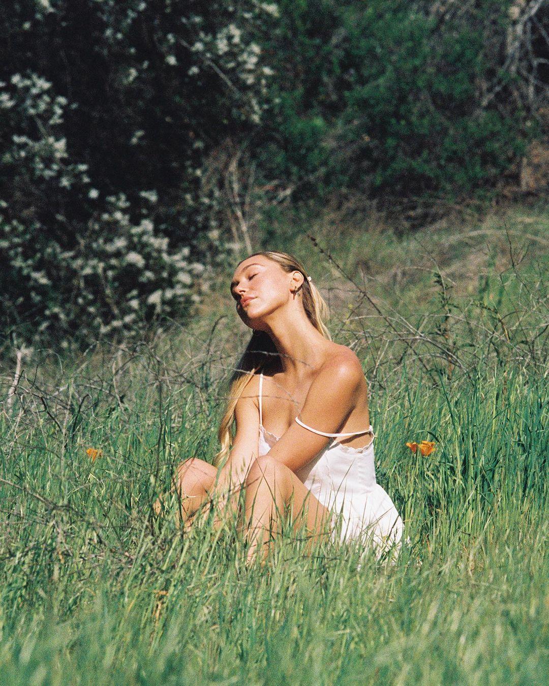 Alexis Ren posing for the camera.