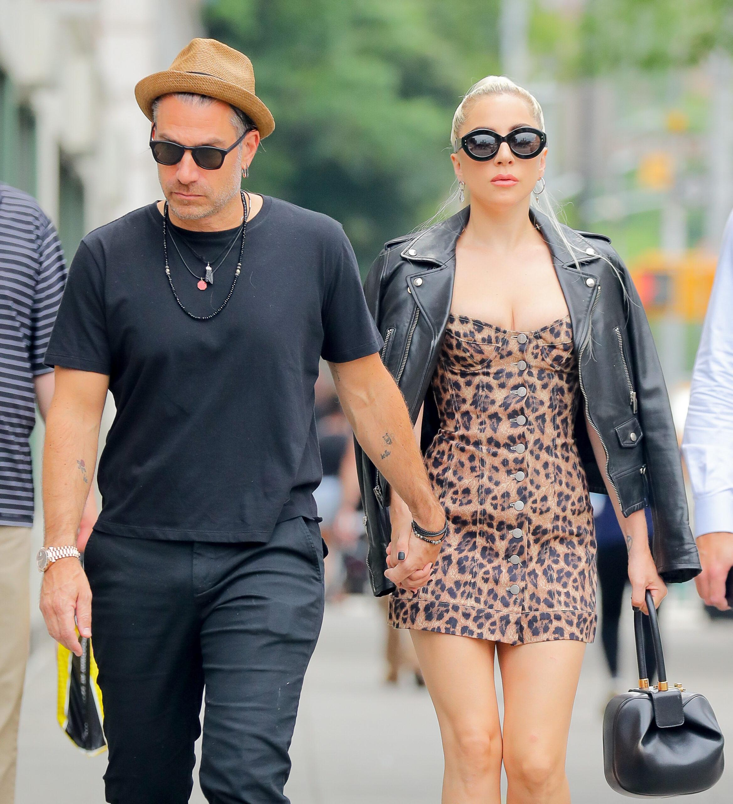 Lady Gaga and boyfriend Christian Carino spotted handing hands while taking stroll in New York City