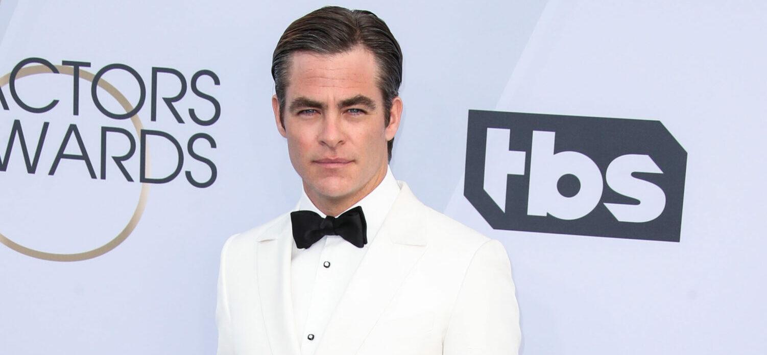 Chris Pine at the Annual Screen Actors Guild Awards