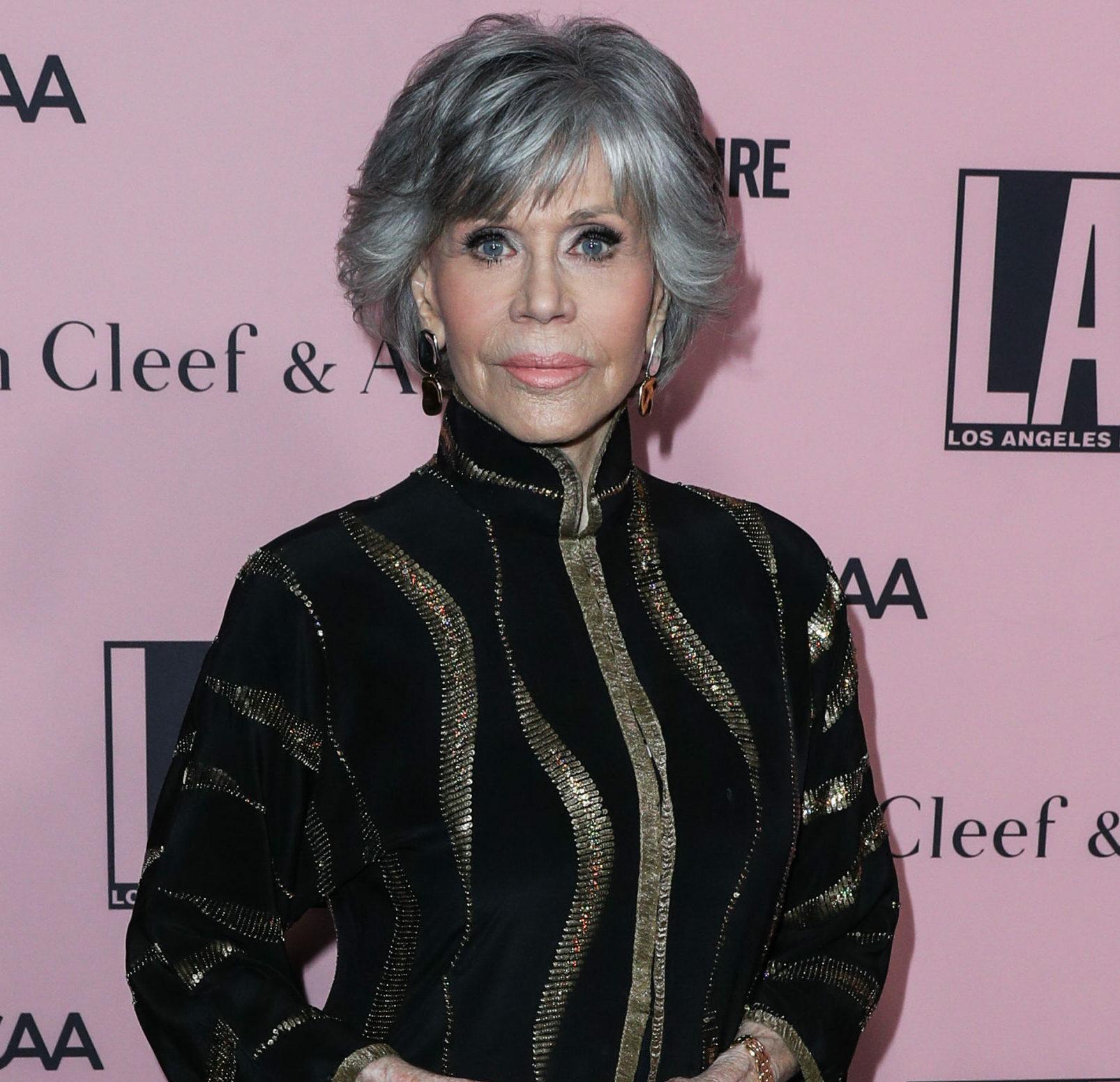 Jane Fonda at the L.A. Dance Project 2021 Gala - Unforgettable Evening Under The Stars held at The Pritzker Estate on October 16, 2021 in Beverly Hills, Los Angeles, California, United States.