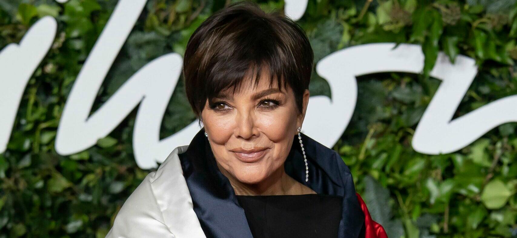 Kris Jenner at The Fashion Awards 2021